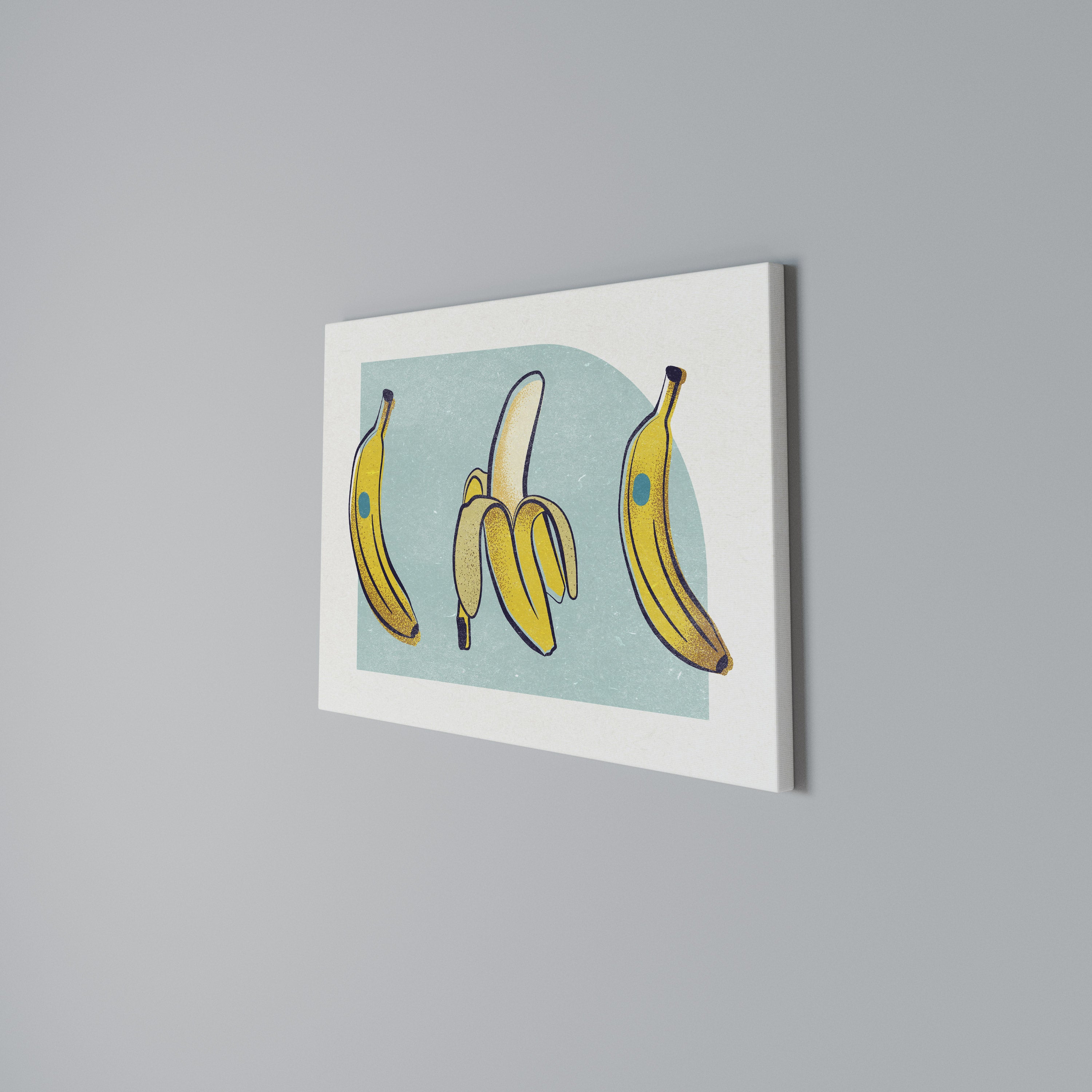 BOLD BANANA BOUQUET Poziomy obraz na płótnie