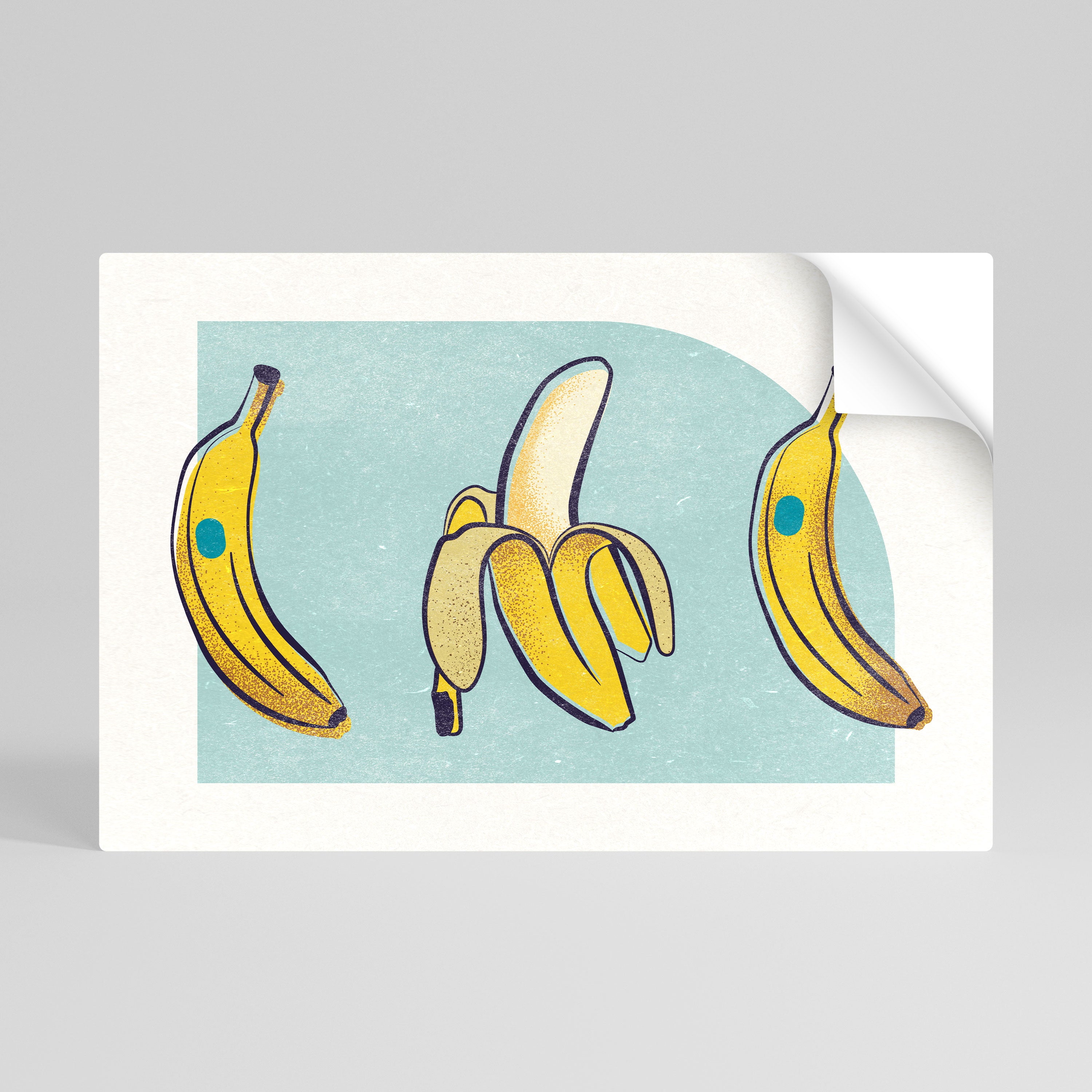 BOLD BANANA BOUQUET Naklejka/Plakat poziomy