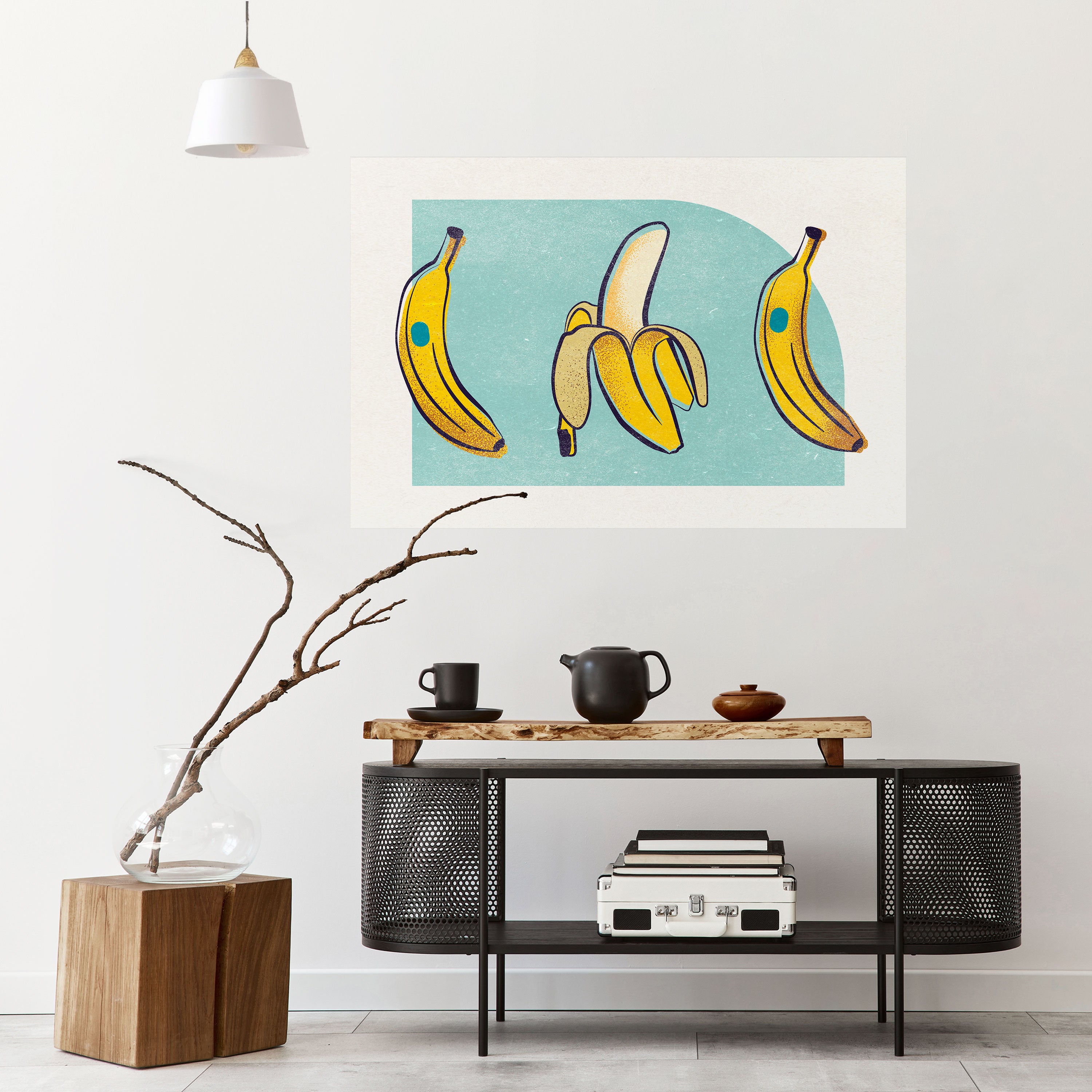 BOLD BANANA BOUQUET Naklejka/Plakat poziomy