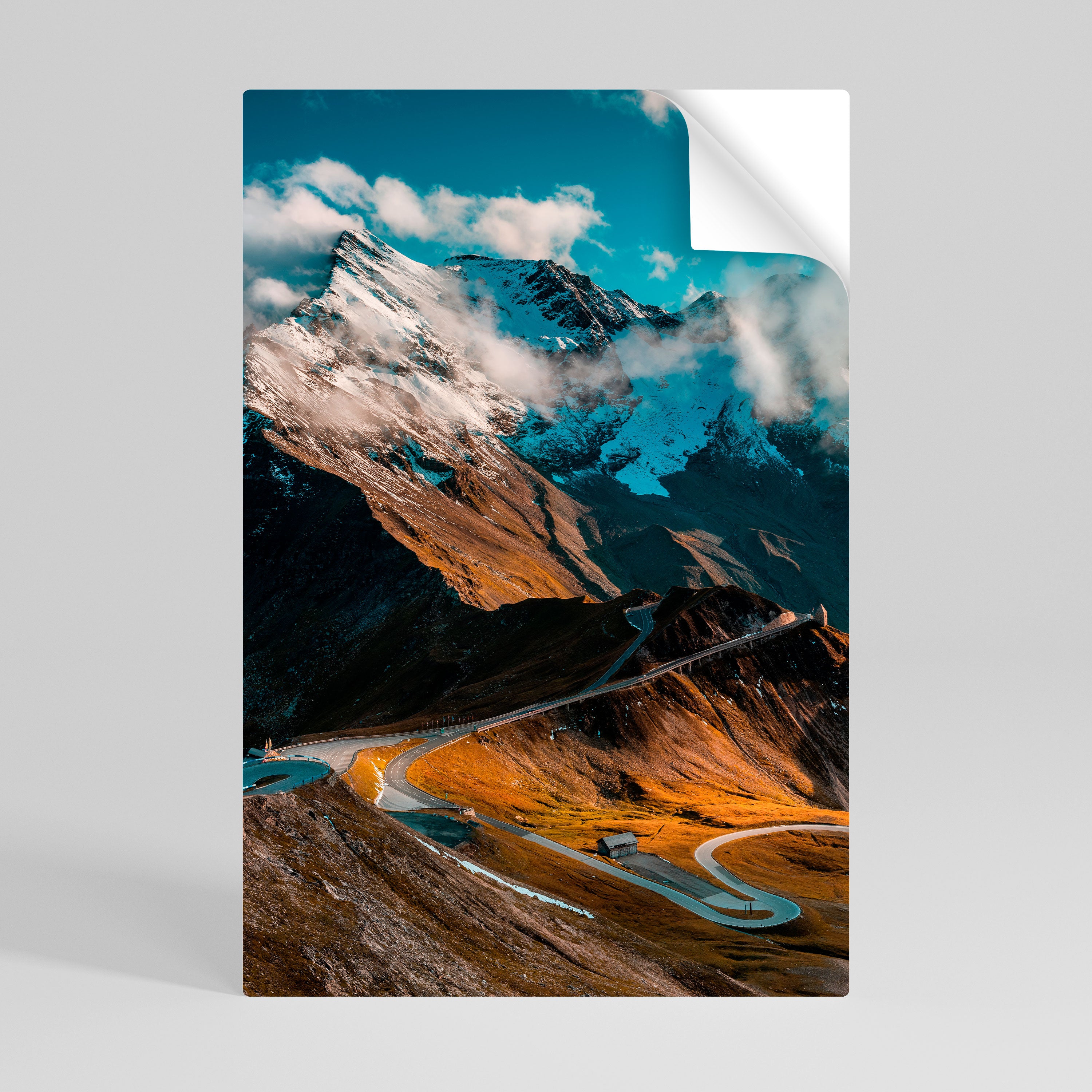 MOUNTAIN SERPENTINE Naklejka/Plakat pionowy