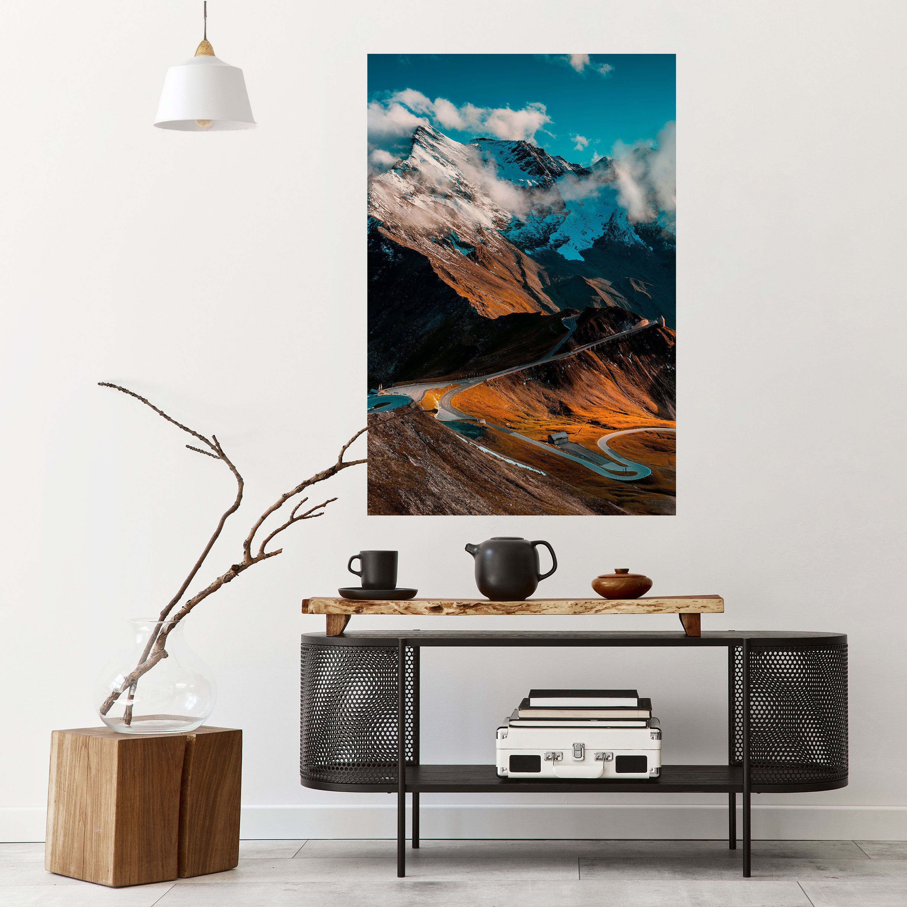 MOUNTAIN SERPENTINE Naklejka/Plakat pionowy