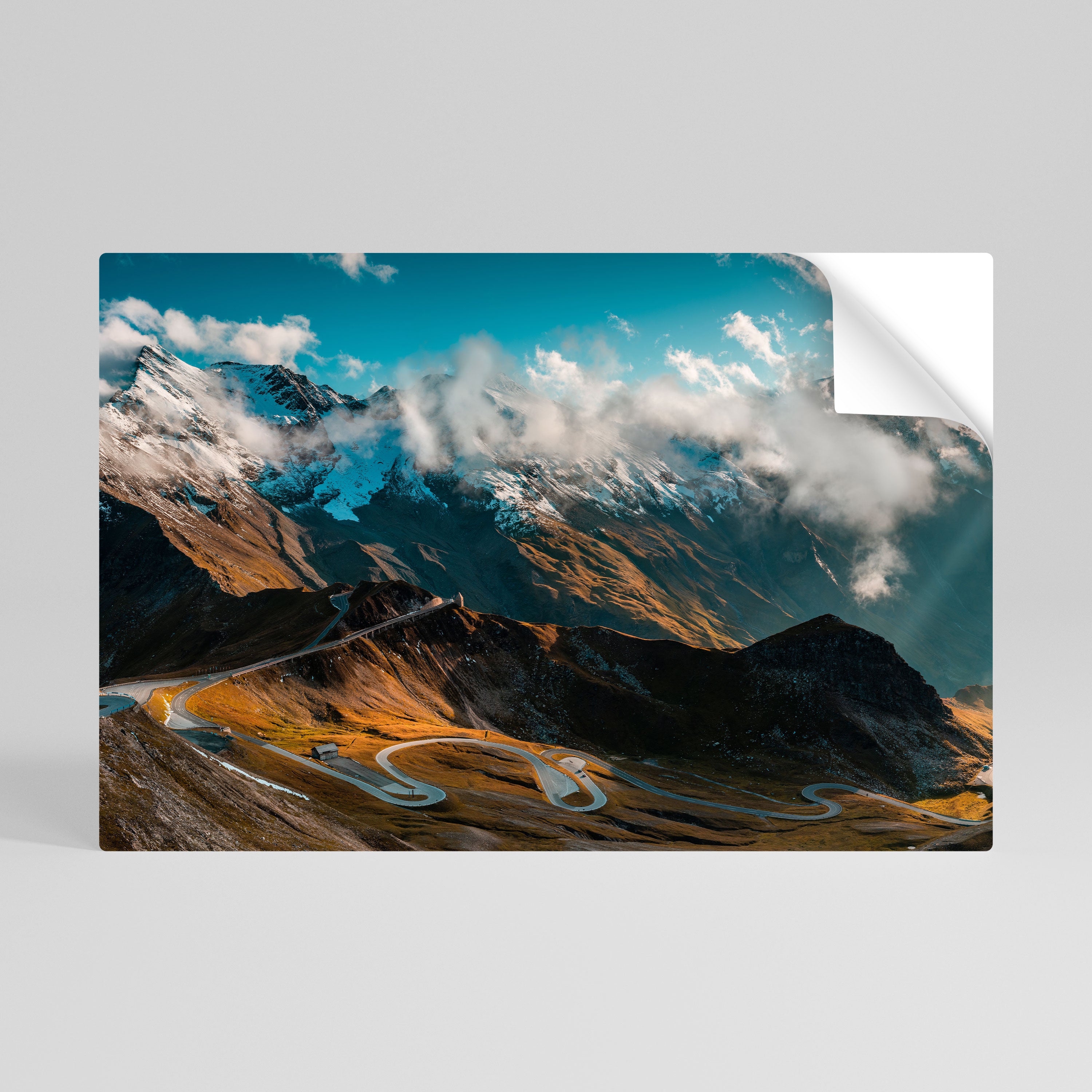 MOUNTAIN SERPENTINE Naklejka/Plakat poziomy