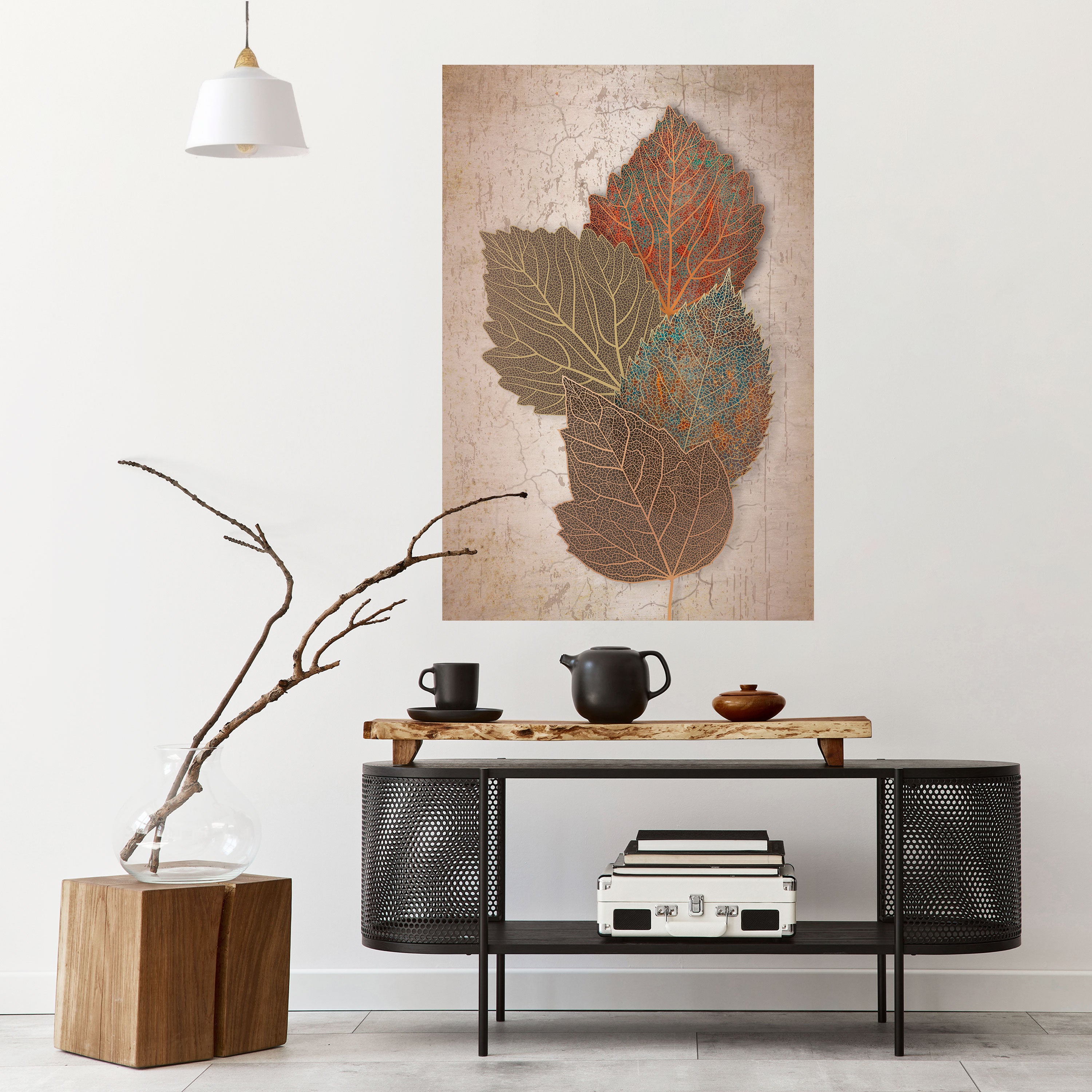 LEAVES OF TIME Naklejka/Plakat pionowy