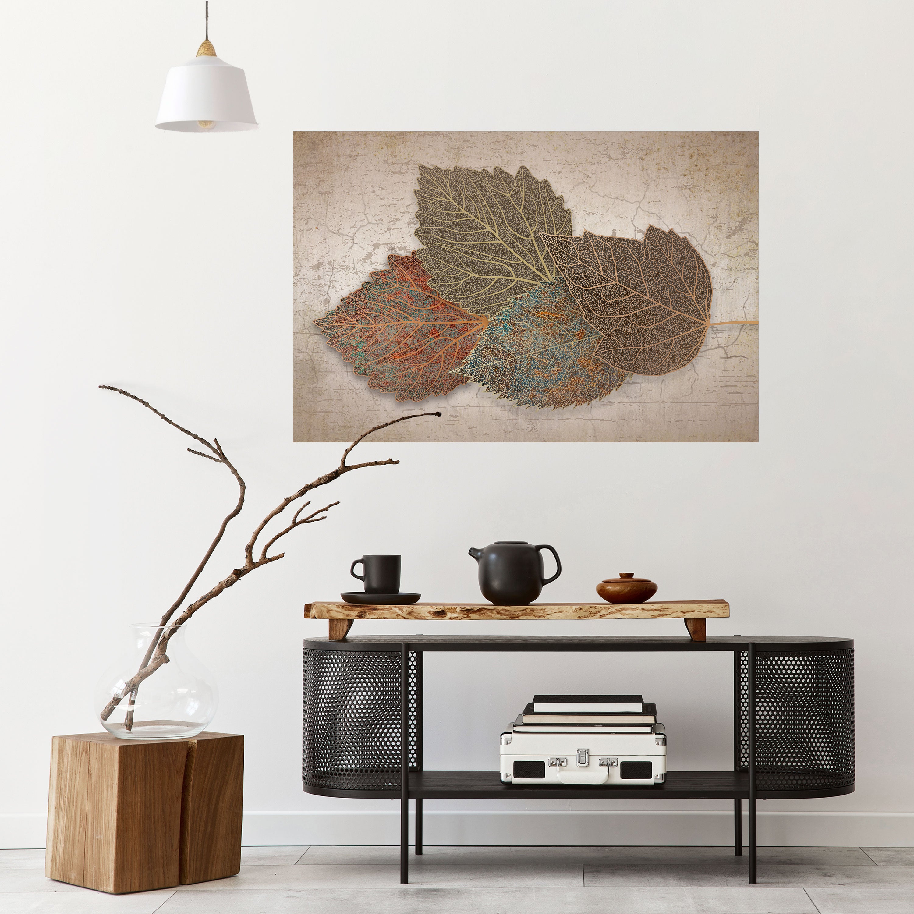 LEAVES OF TIME Naklejka/Plakat poziomy