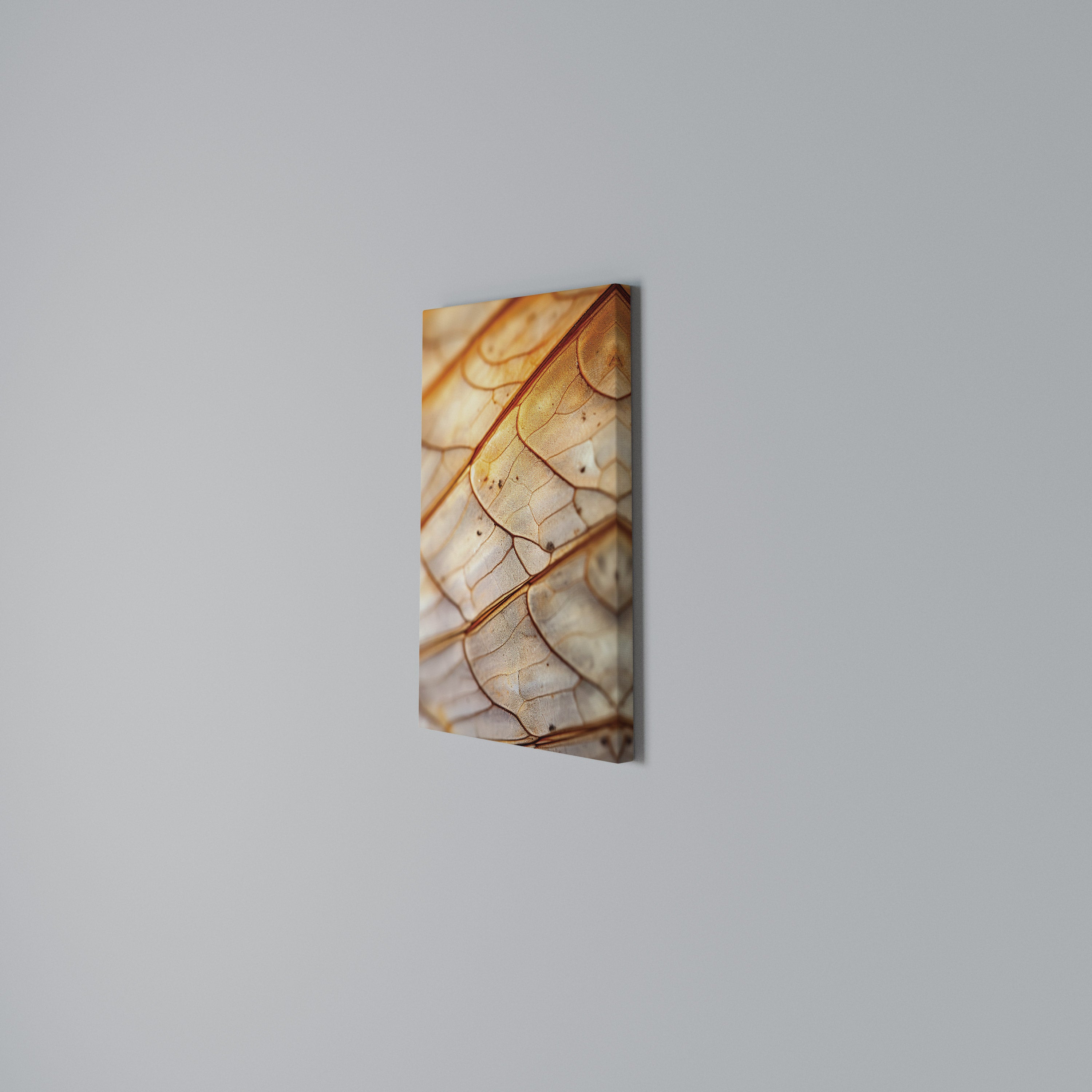 ELEGANT VEINING Pionowy obraz na płótnie