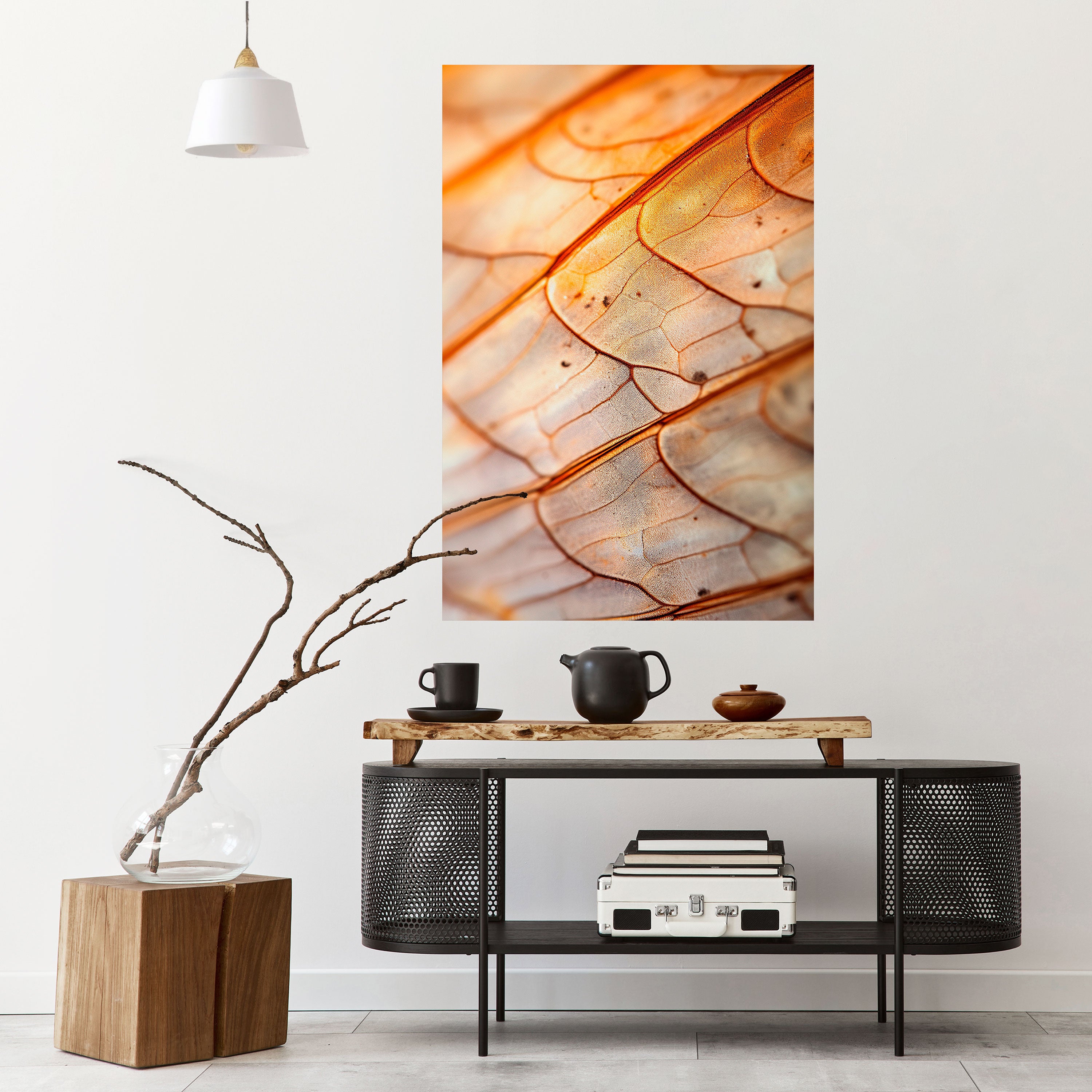 ELEGANT VEINING Naklejka/Plakat pionowy
