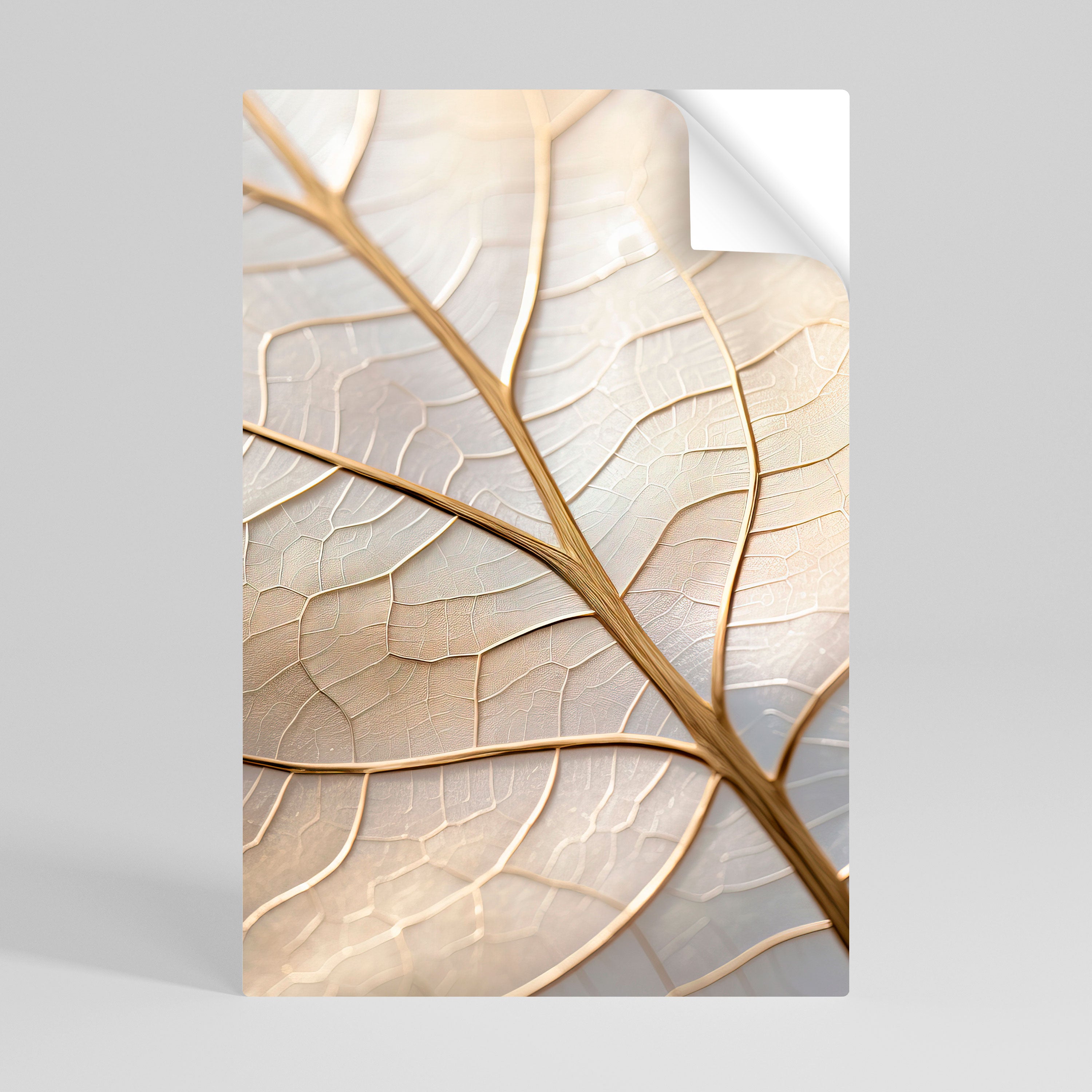 GOLDEN LEAF WHISPERS Naklejka/Plakat pionowy