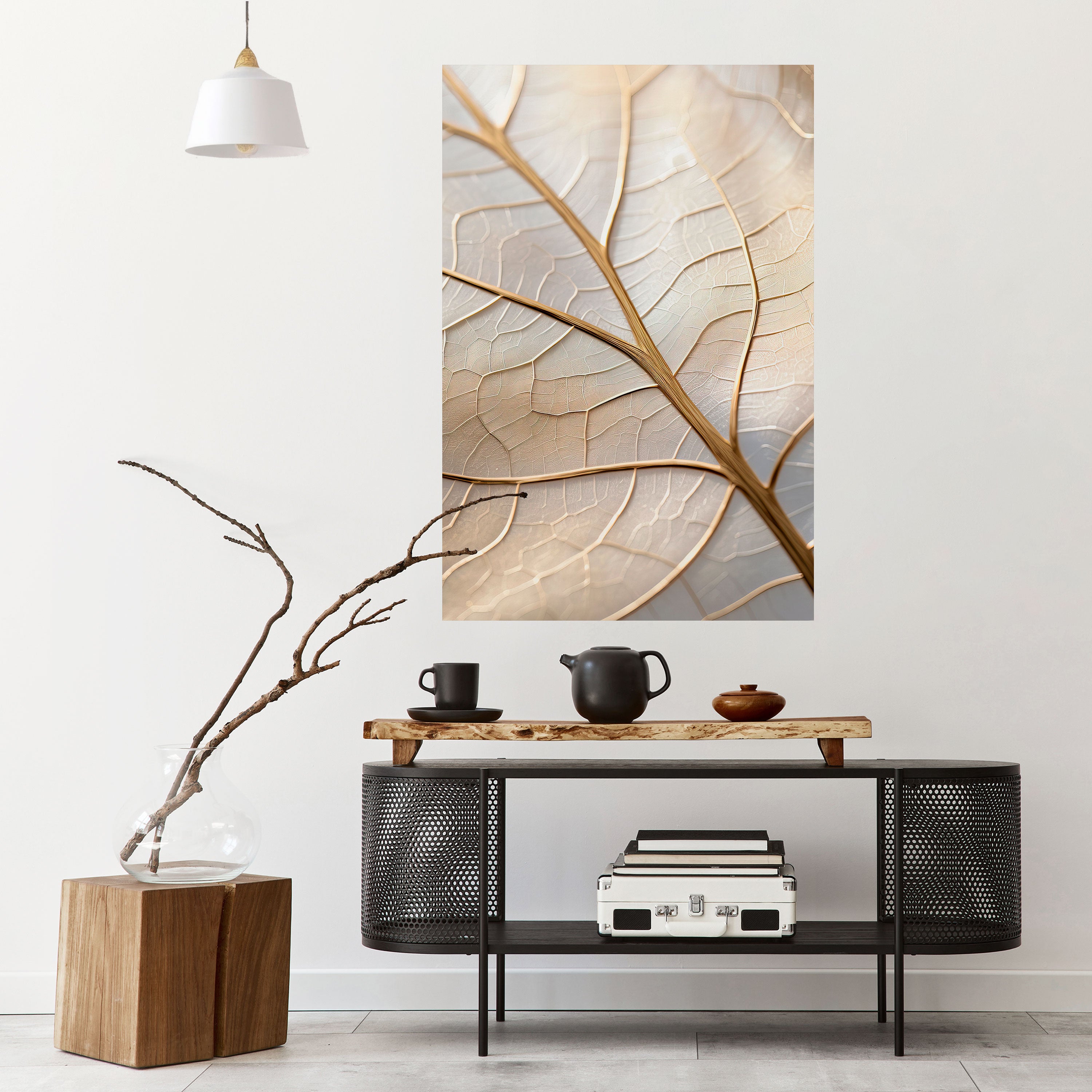 GOLDEN LEAF WHISPERS Naklejka/Plakat pionowy
