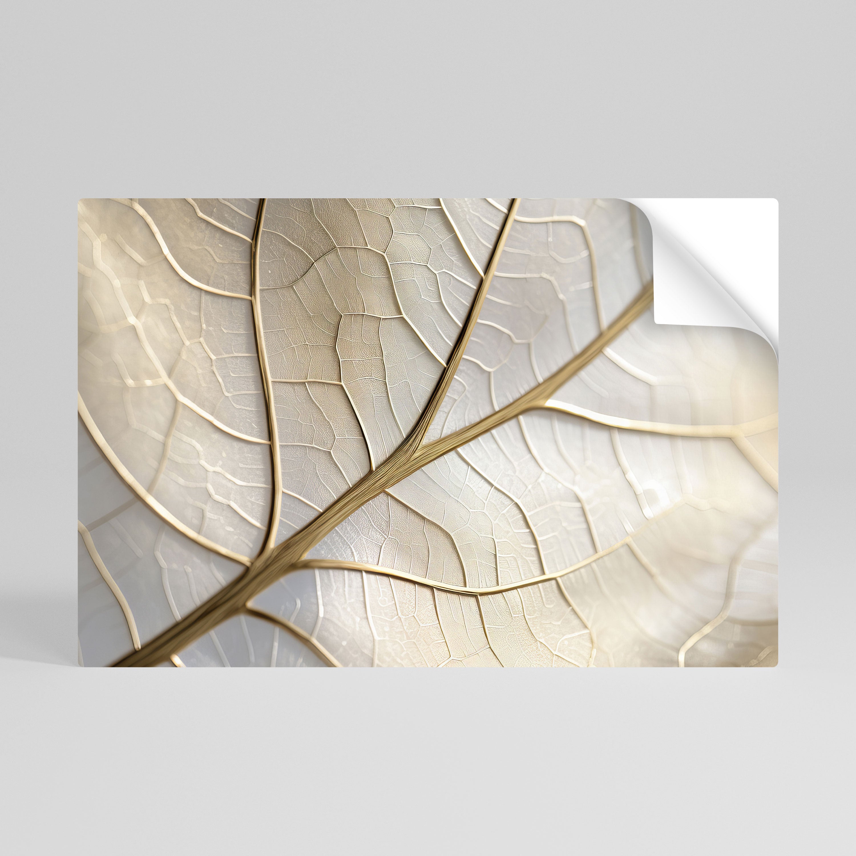 GOLDEN LEAF WHISPERS Naklejka/Plakat poziomy