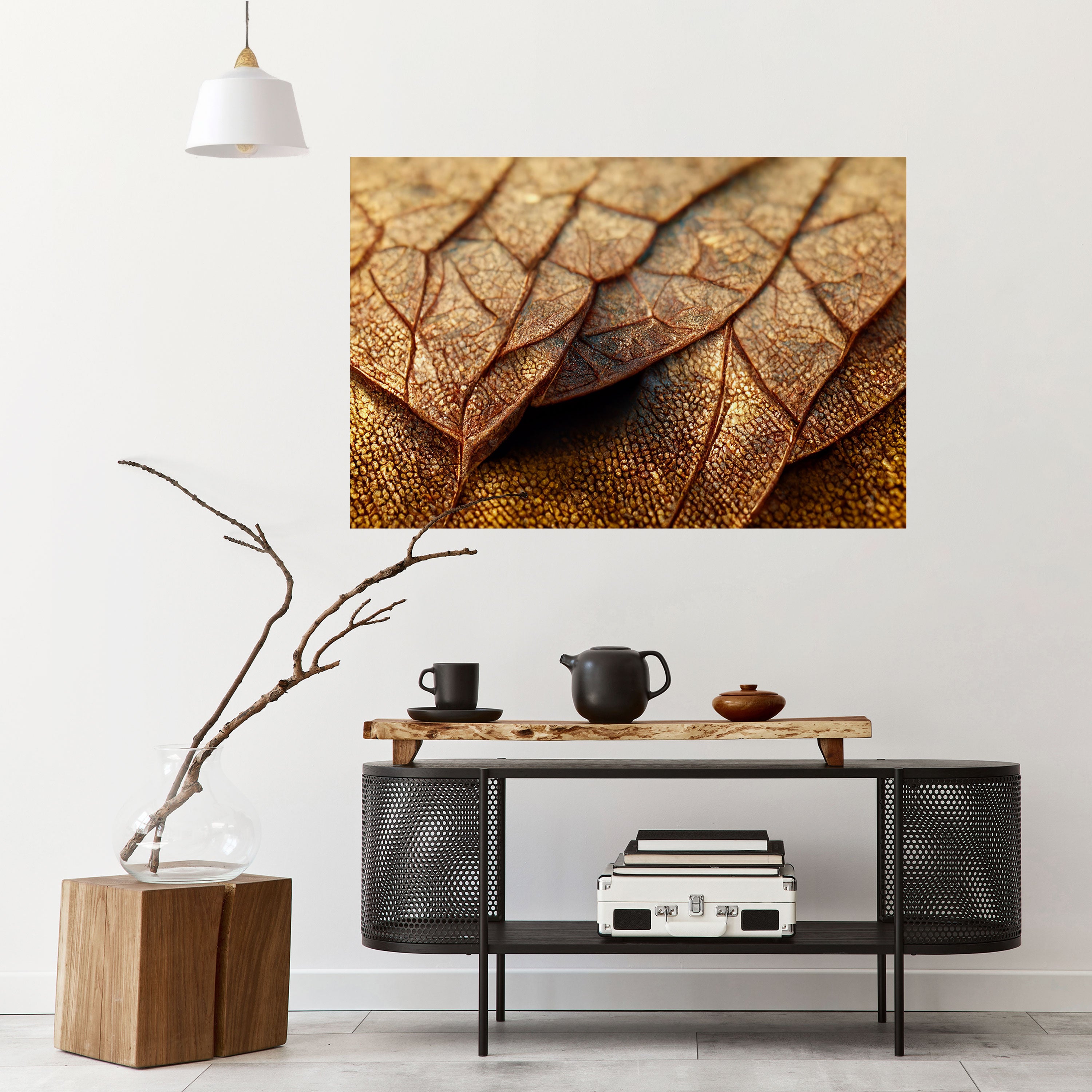 RUSTIC TEXTURE STUDY Naklejka/Plakat poziomy