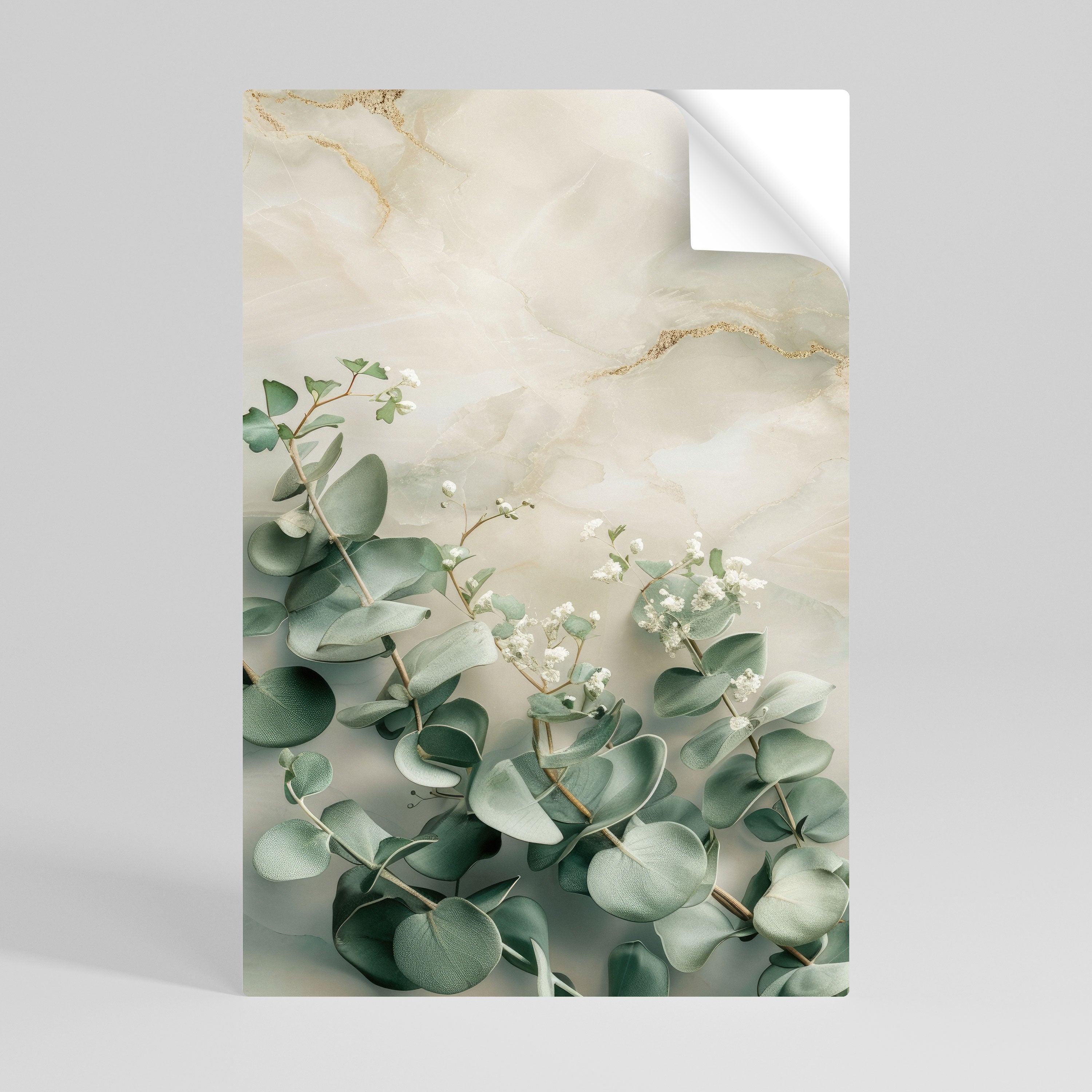 ELEGANT LEAF BALLET Naklejka/Plakat pionowy