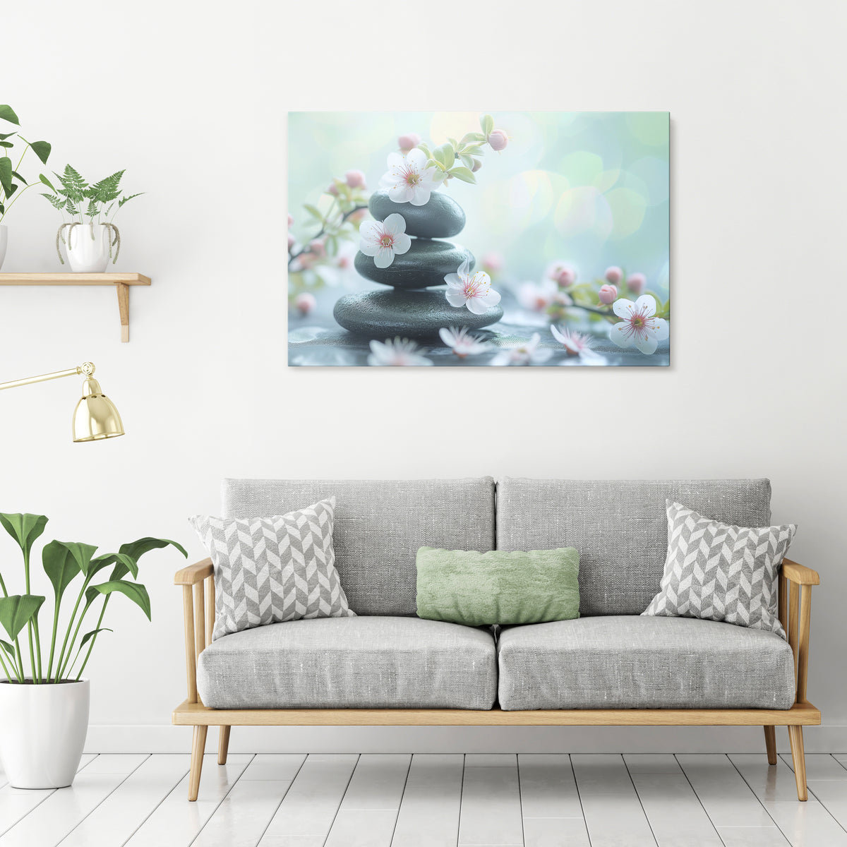 MINDFUL MOMENTS Poziomy obraz na płótnie