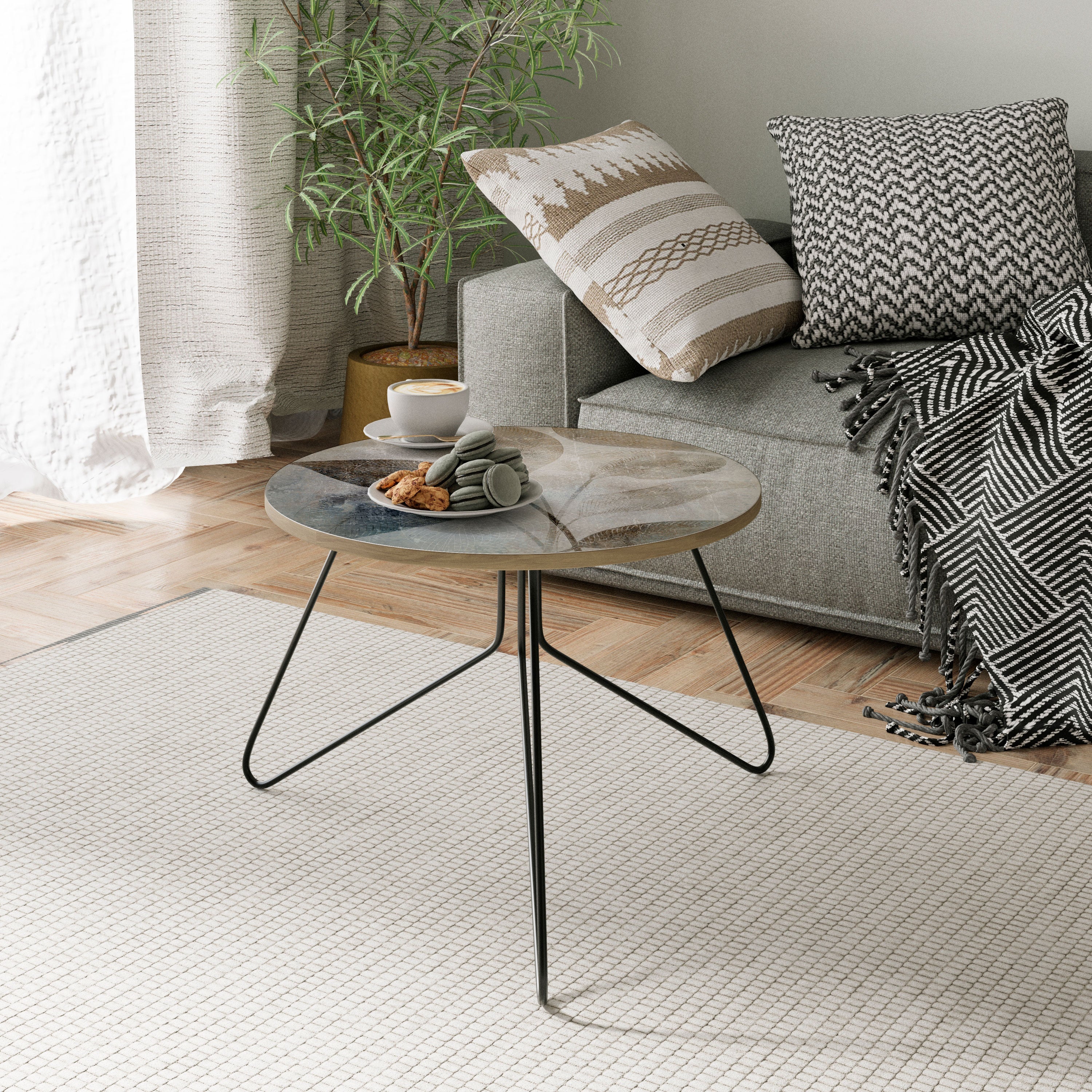 SERENE BOTANICAL HARMONY Stolik kawowy mały