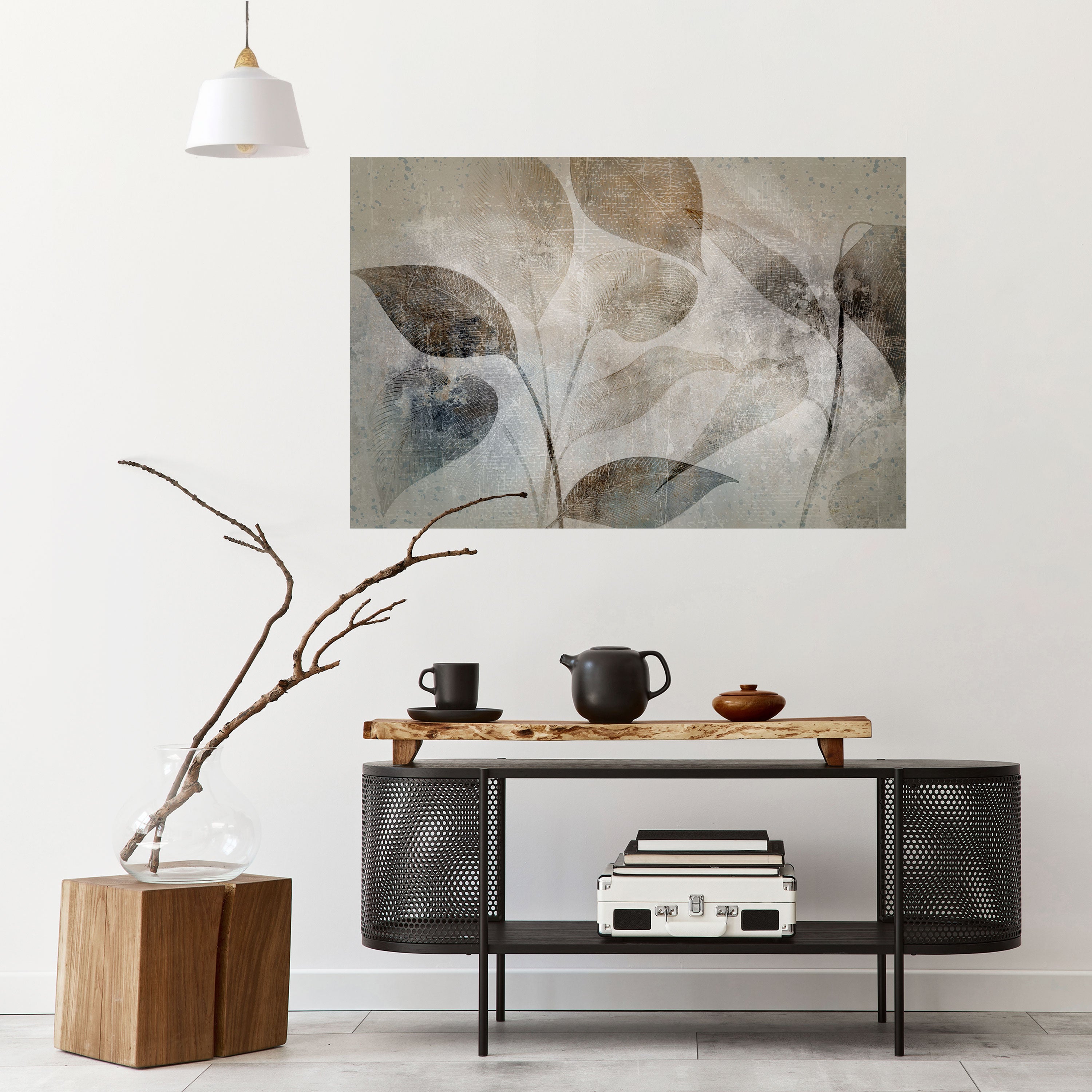 SERENE BOTANICAL HARMONY Naklejka/Plakat poziomy