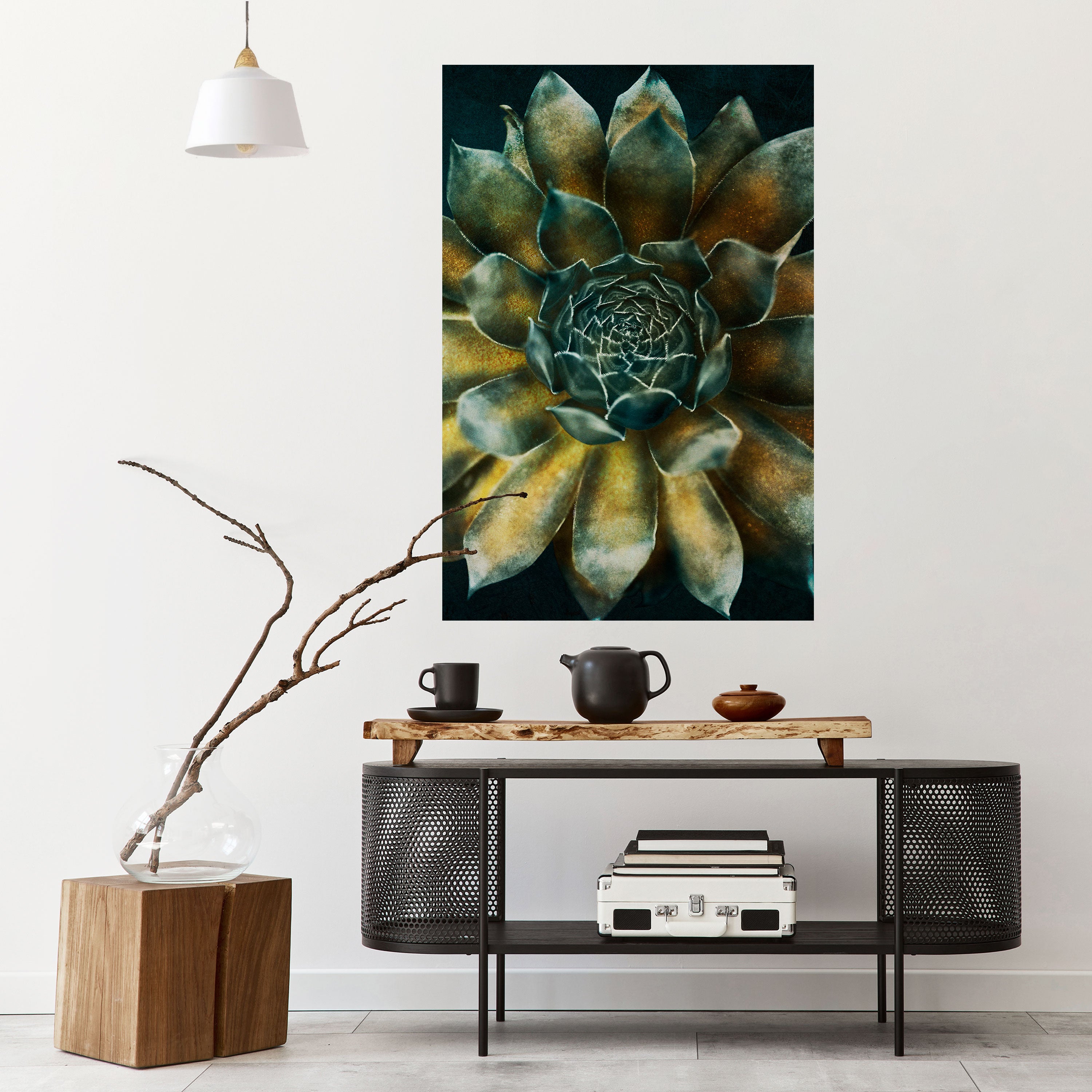 MYSTICAL SUCCULENT WHIRL Naklejka/Plakat pionowy