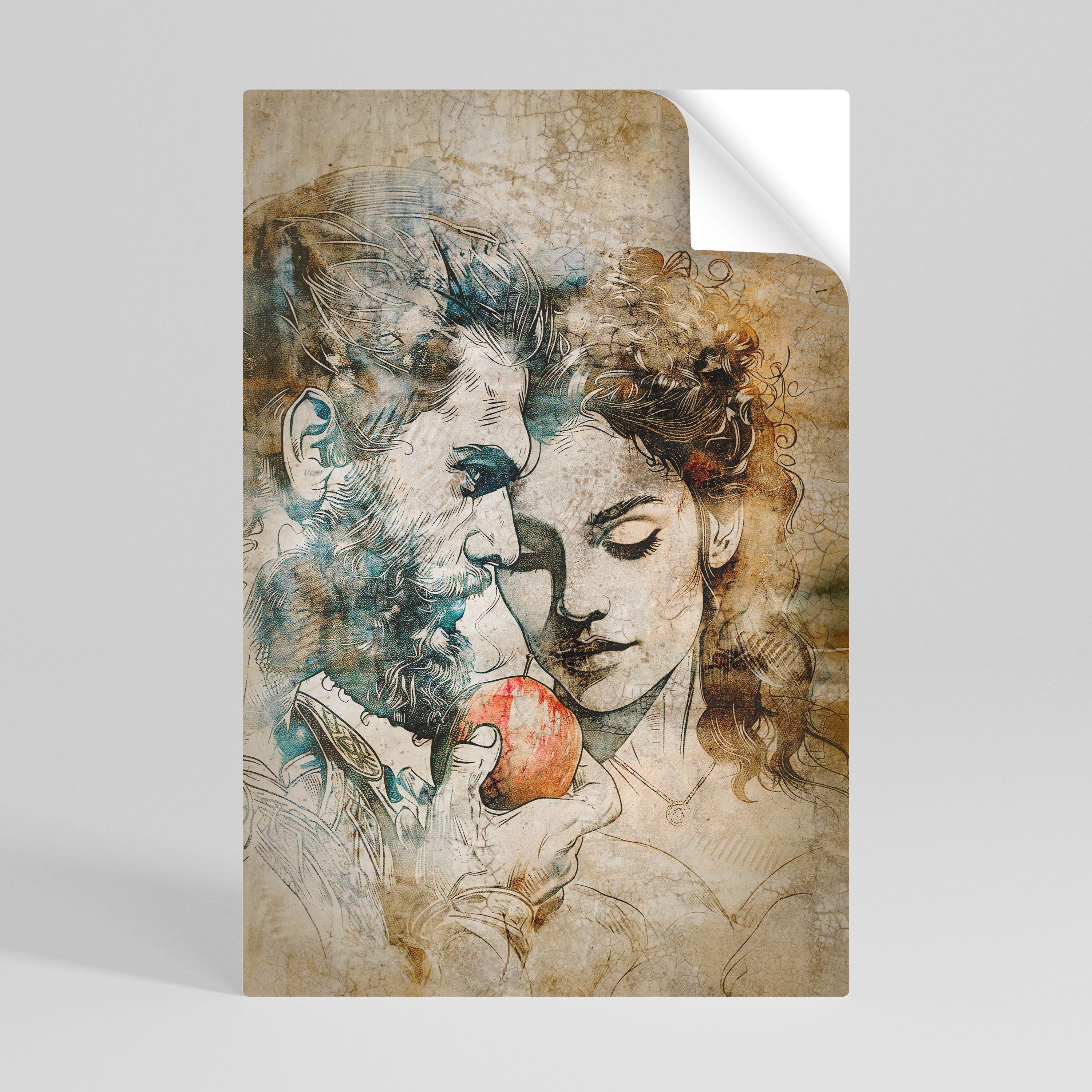 WHISPERS OF TEMPTATION Naklejka/Plakat pionowy