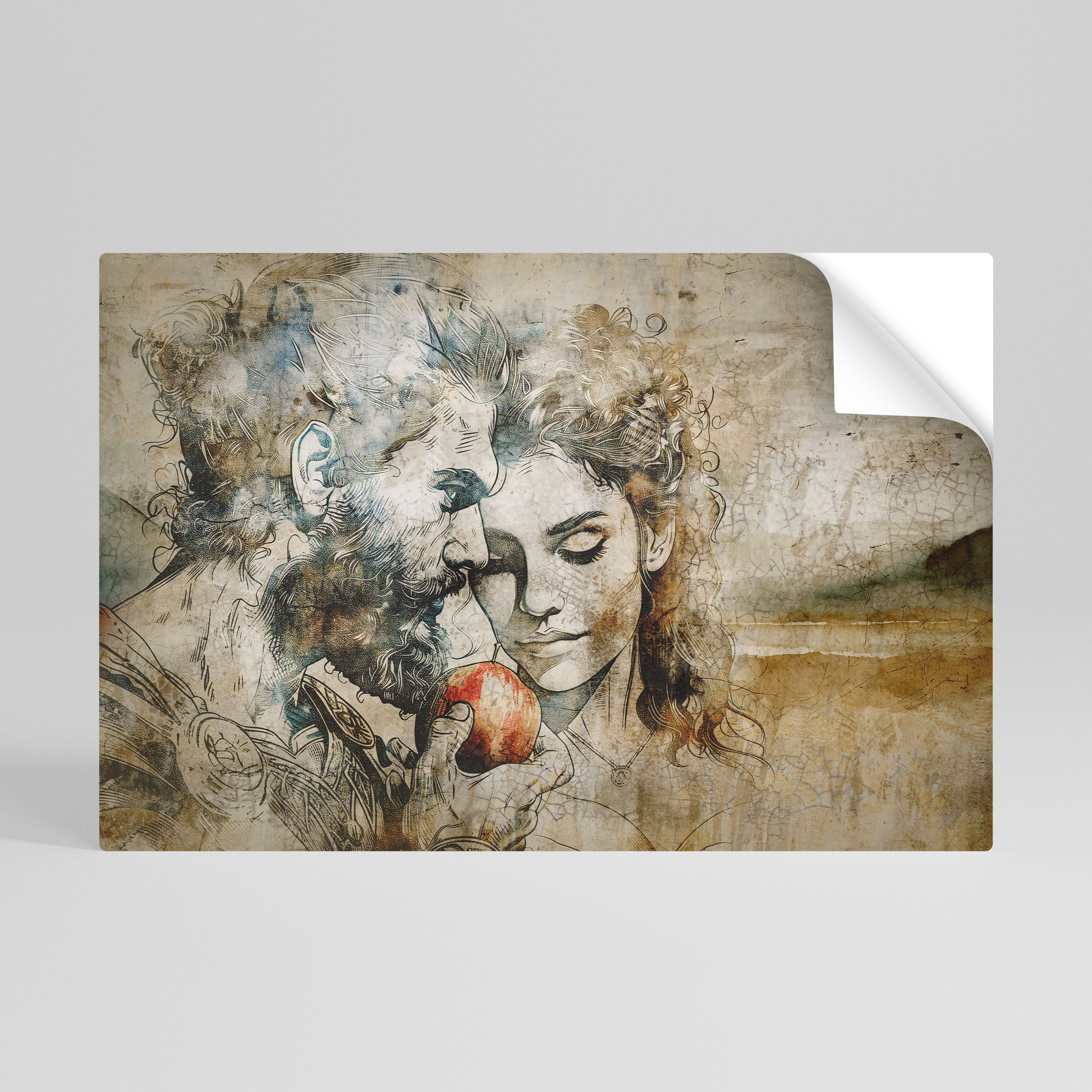 WHISPERS OF TEMPTATION Naklejka/Plakat poziomy