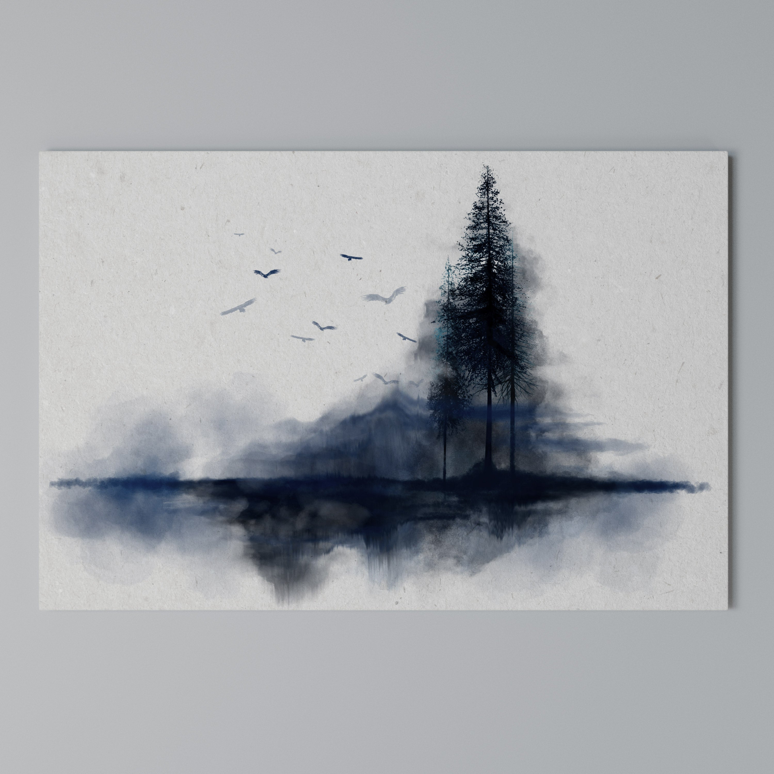 MISTY RECOLLECTION Poziomy obraz na płótnie