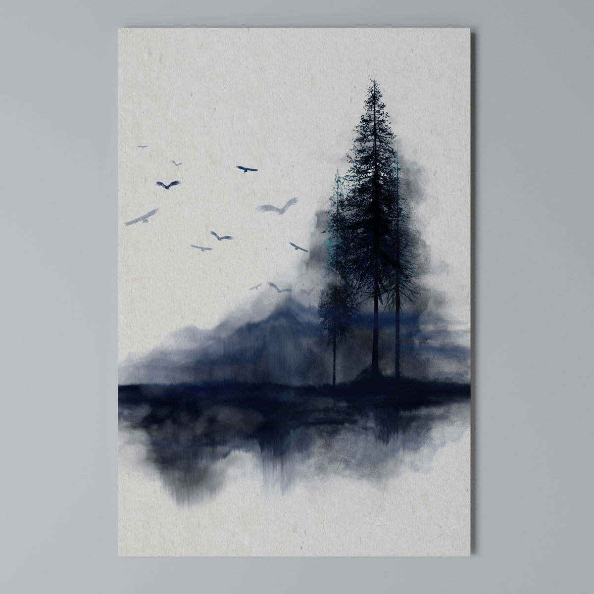 MISTY RECOLLECTION Pionowy obraz na płótnie