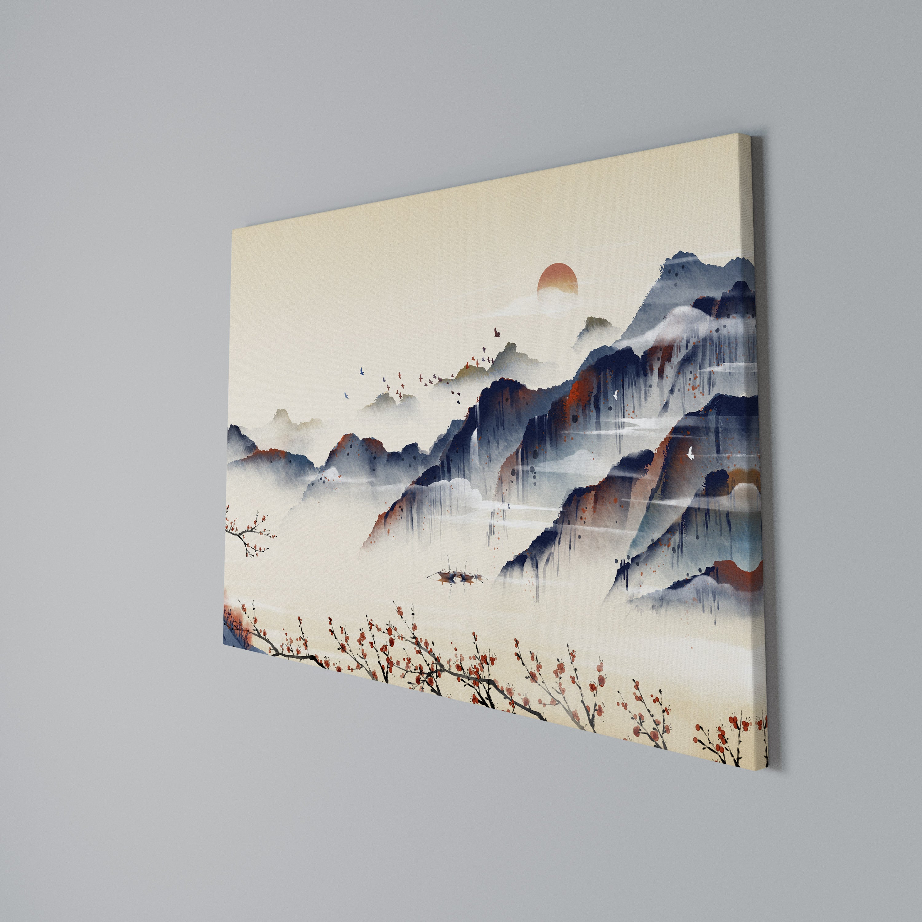 JAPANESE LANDSCAPE Poziomy obraz na płótnie