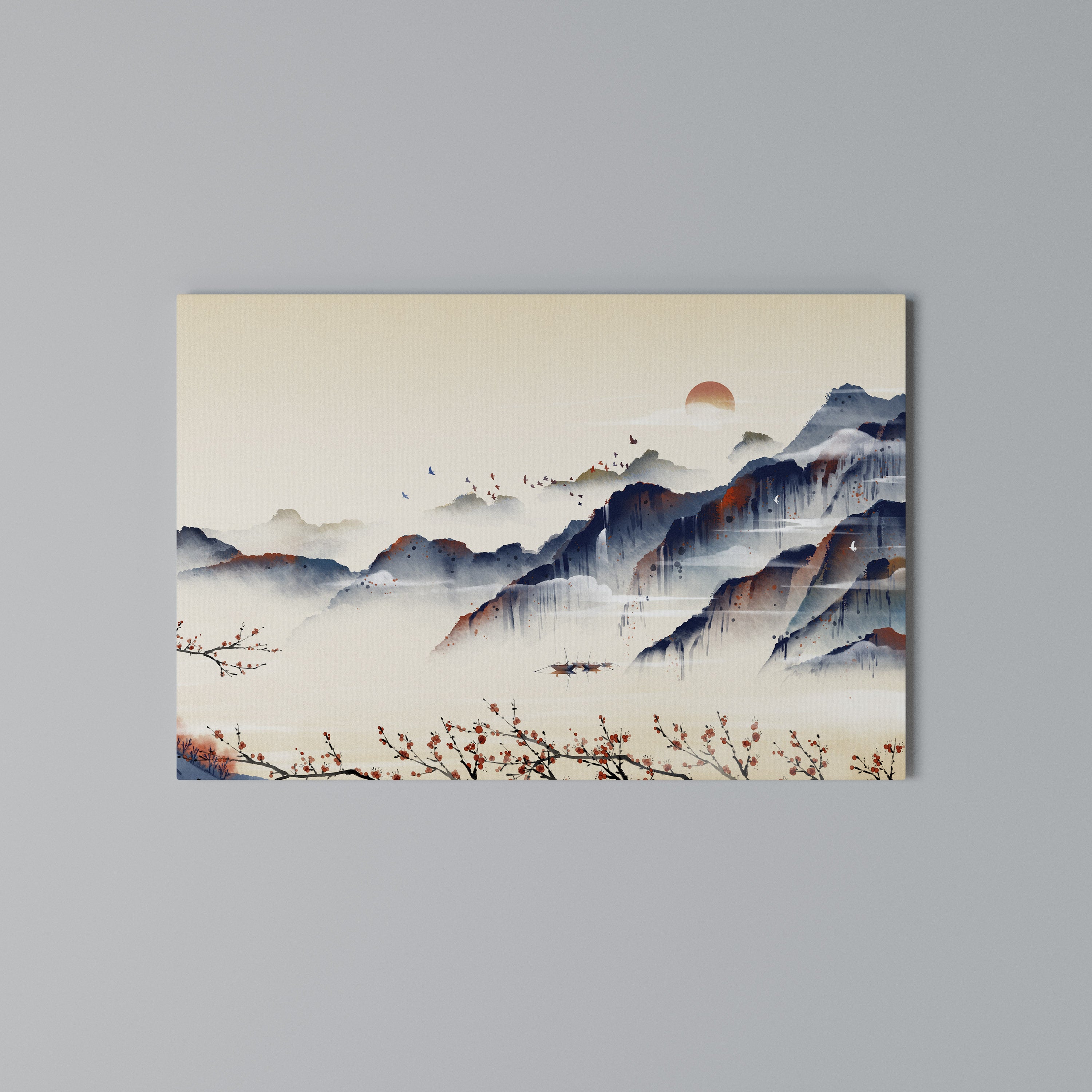 JAPANESE LANDSCAPE Poziomy obraz na płótnie