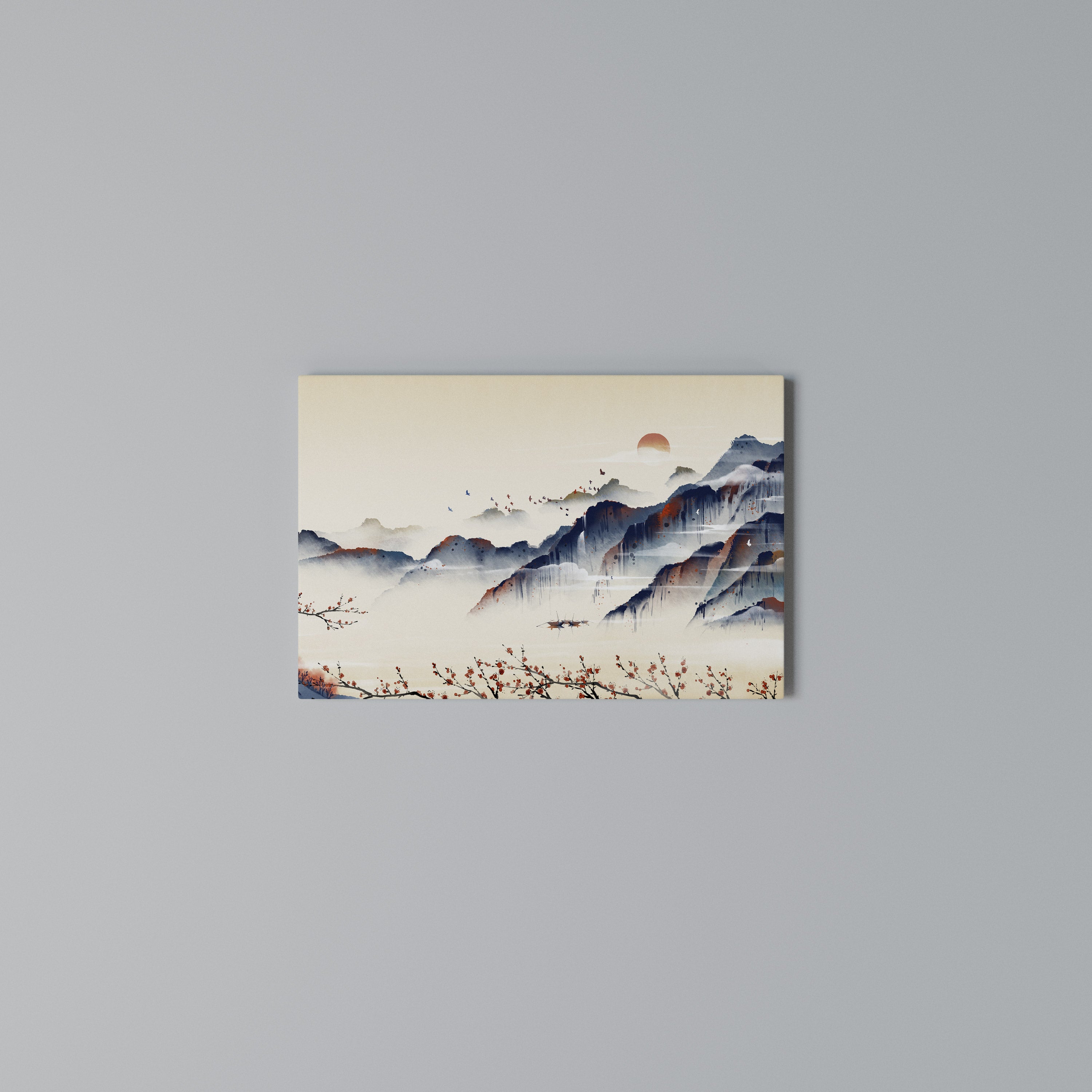 JAPANESE LANDSCAPE Poziomy obraz na płótnie