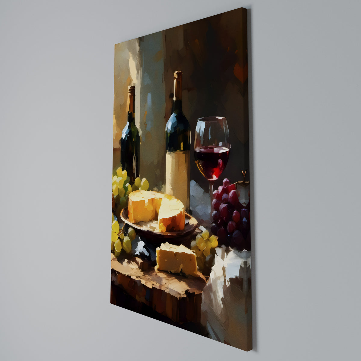 VINTAGE VINEYARD LUXURY Pionowy obraz na płótnie