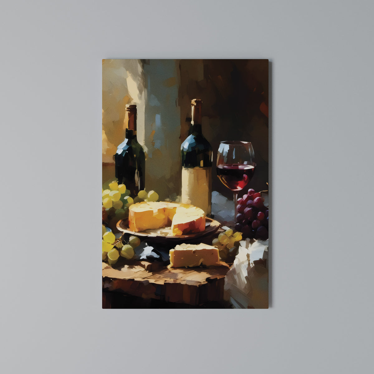 VINTAGE VINEYARD LUXURY Pionowy obraz na płótnie
