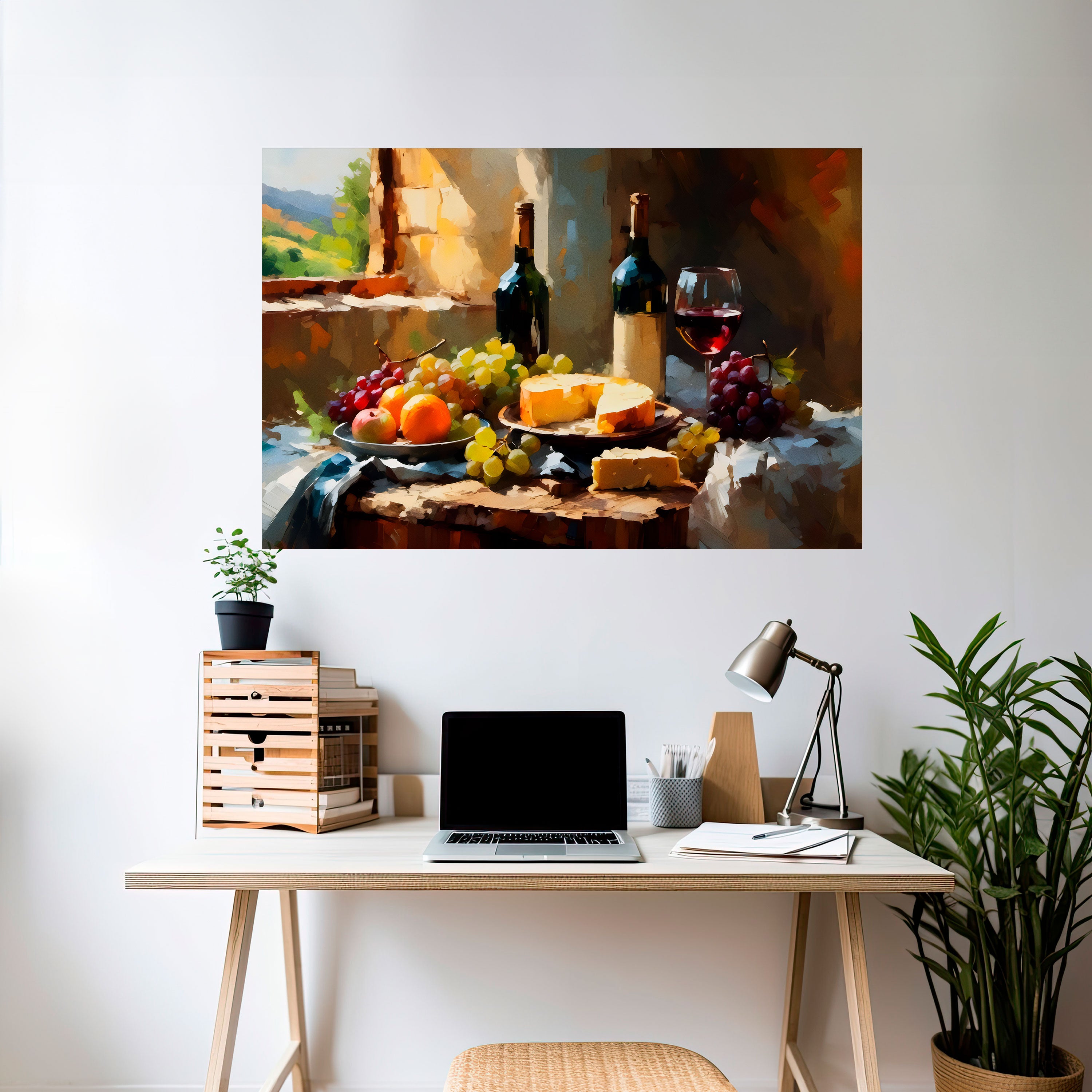 VINTAGE VINEYARD LUXURY Naklejka/Plakat poziomy