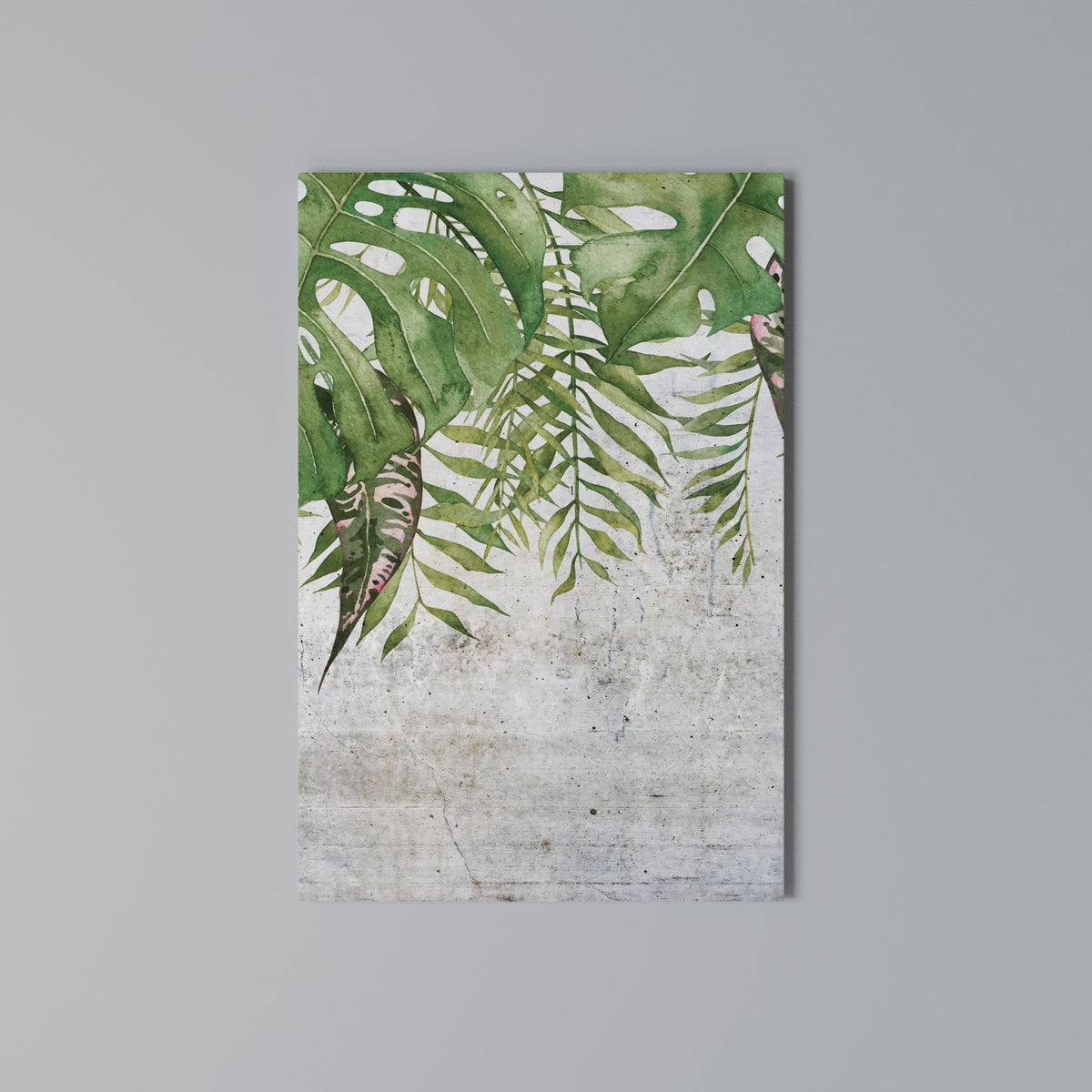 URBAN TROPICS Pionowy obraz na płótnie