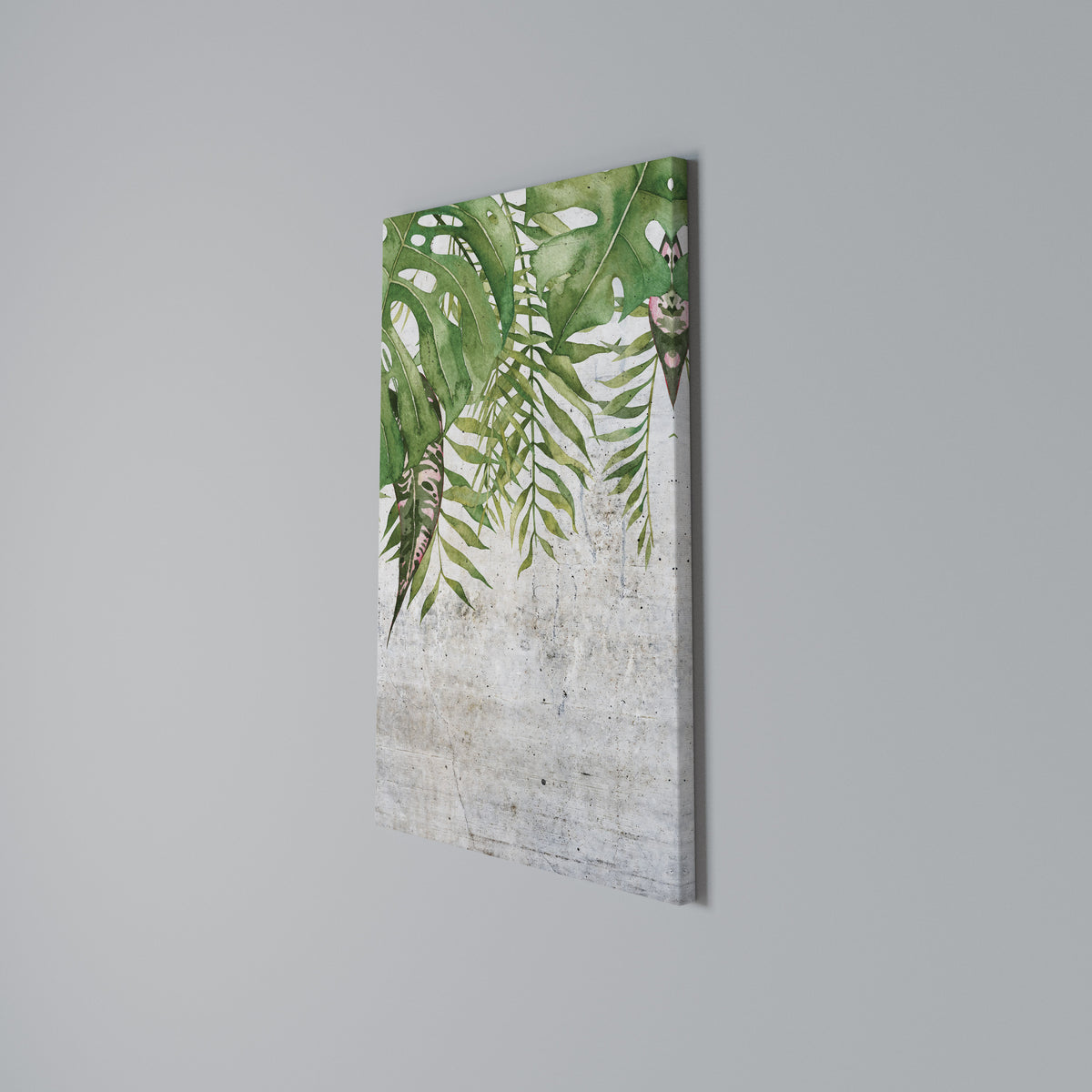 URBAN TROPICS Pionowy obraz na płótnie