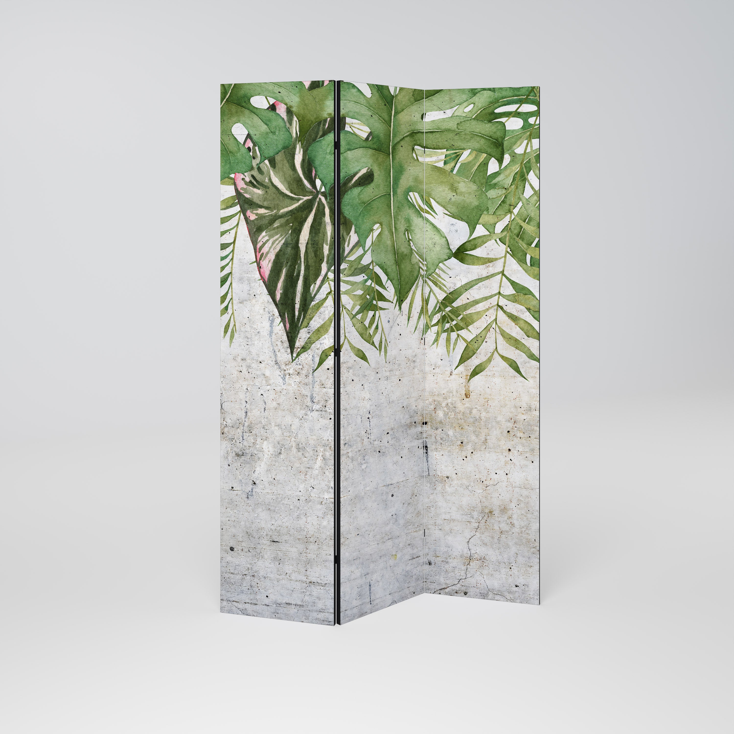 URBAN TROPICS Dekoracyjny parawan 3-skrzydłowy