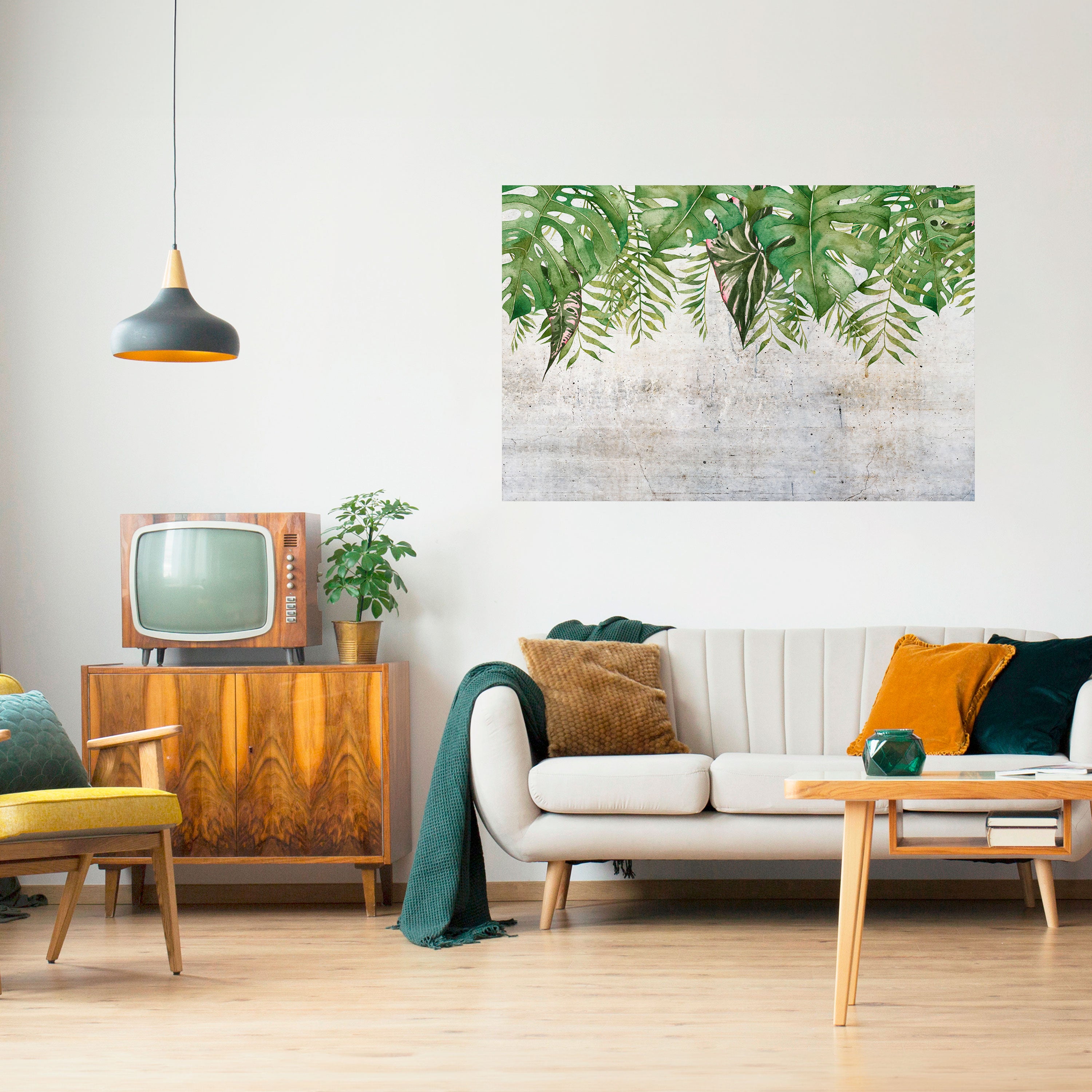 URBAN TROPICS Naklejka/Plakat poziomy