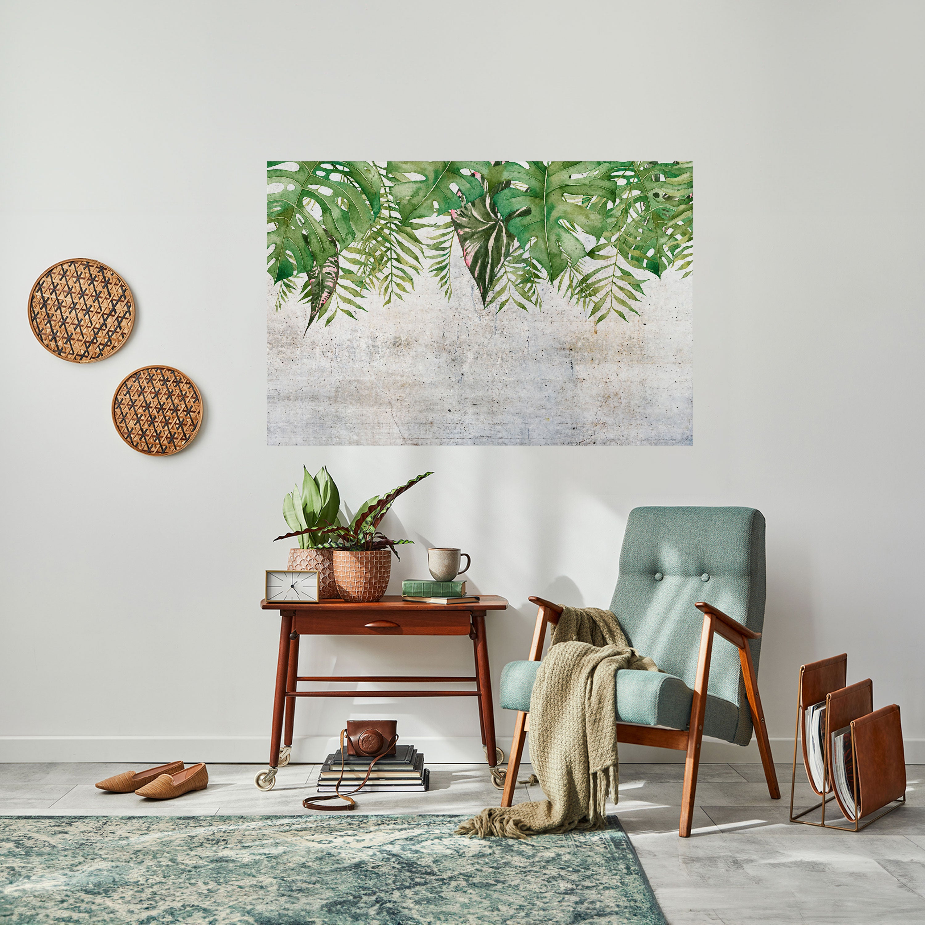 URBAN TROPICS Naklejka/Plakat poziomy