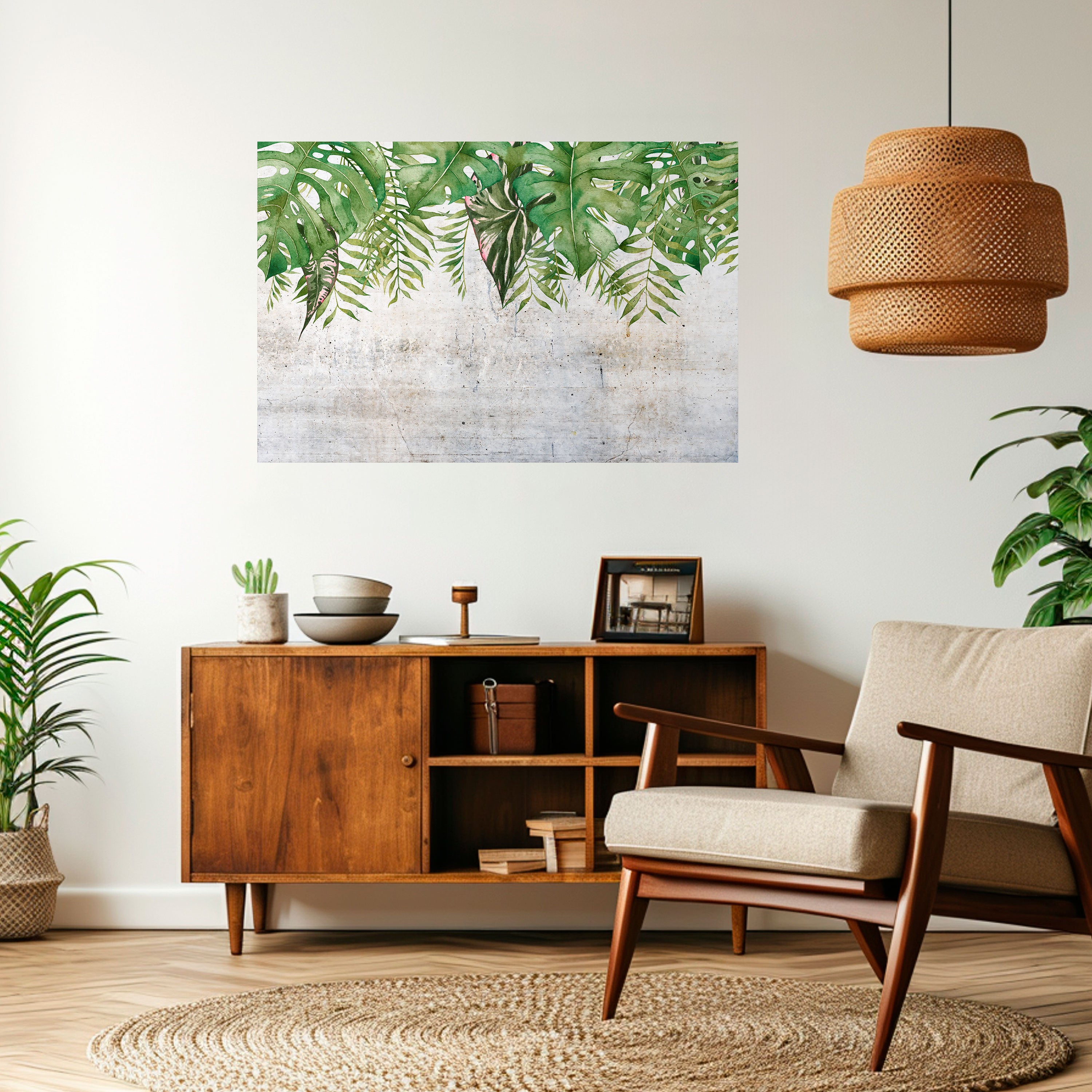 URBAN TROPICS Naklejka/Plakat poziomy