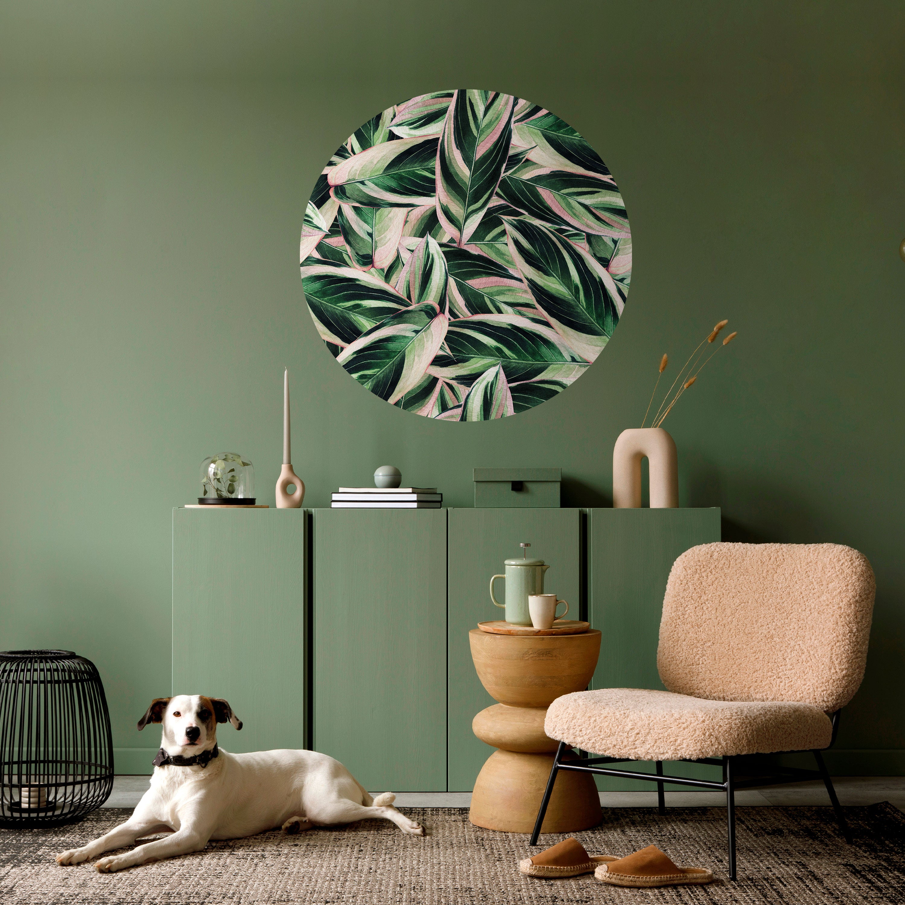 EERIE STROMANTHE Naklejka okrągła