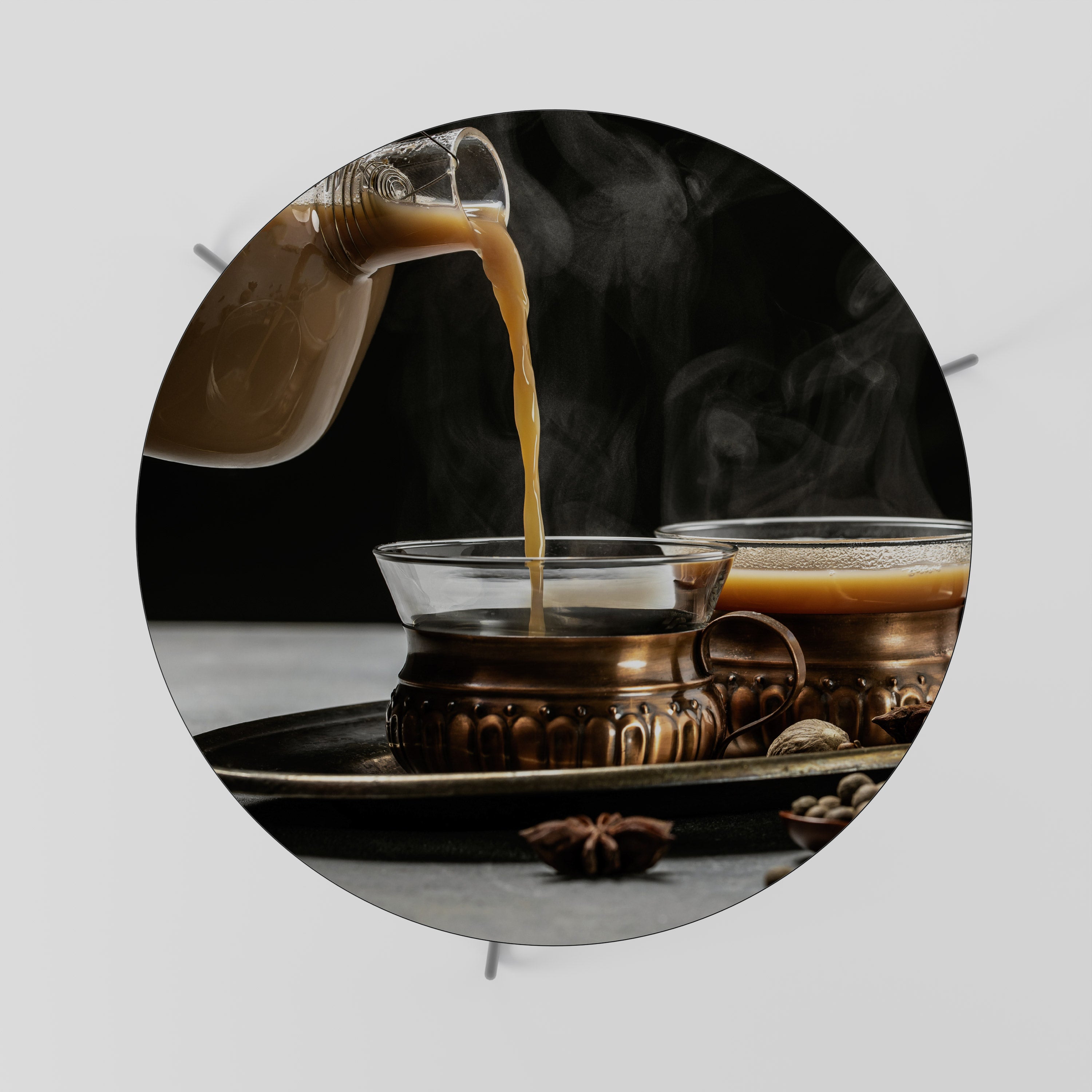 STEAMING SIPS OF SERENITY Stolik kawowy duży