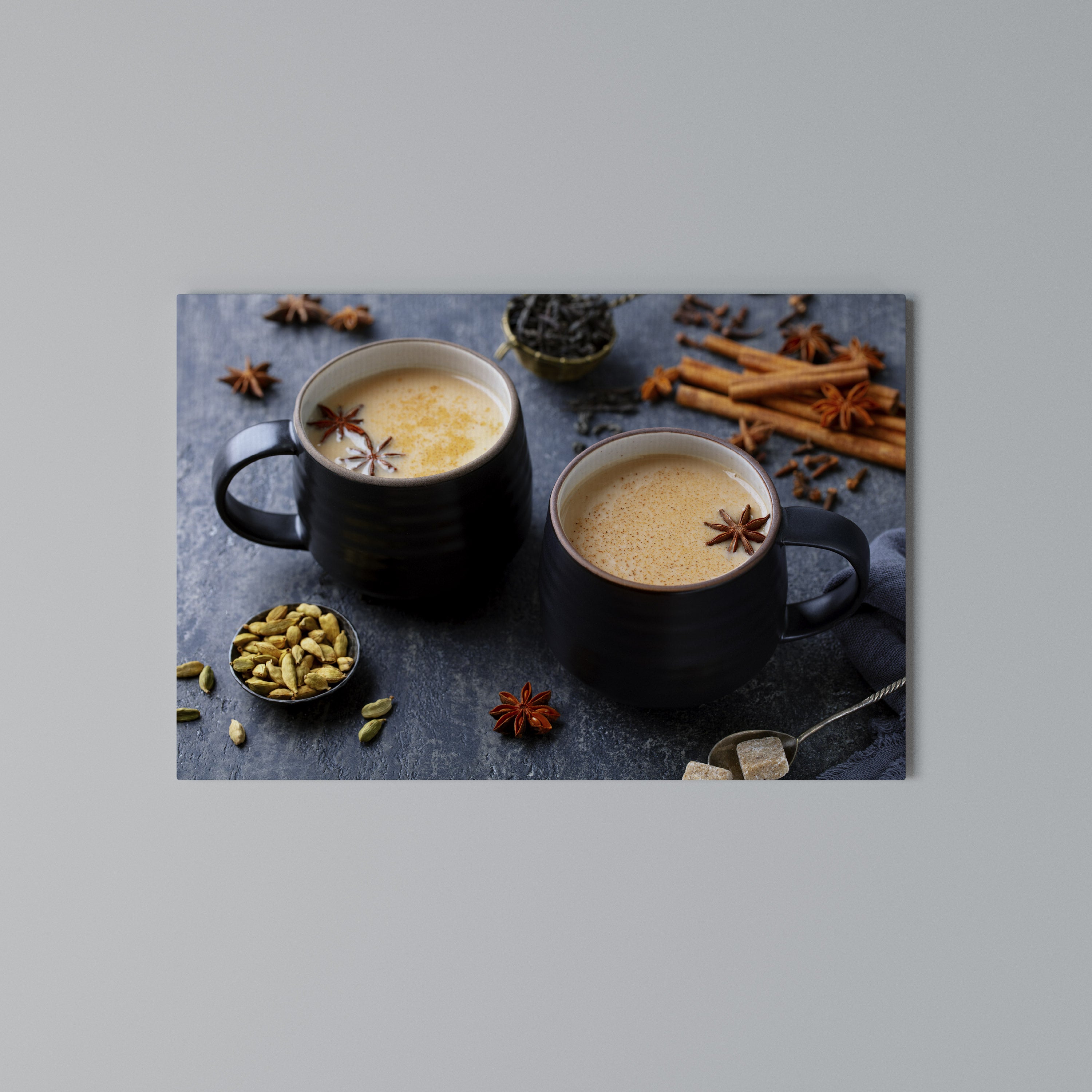 WARMTH IN A CUP Poziomy obraz na płótnie