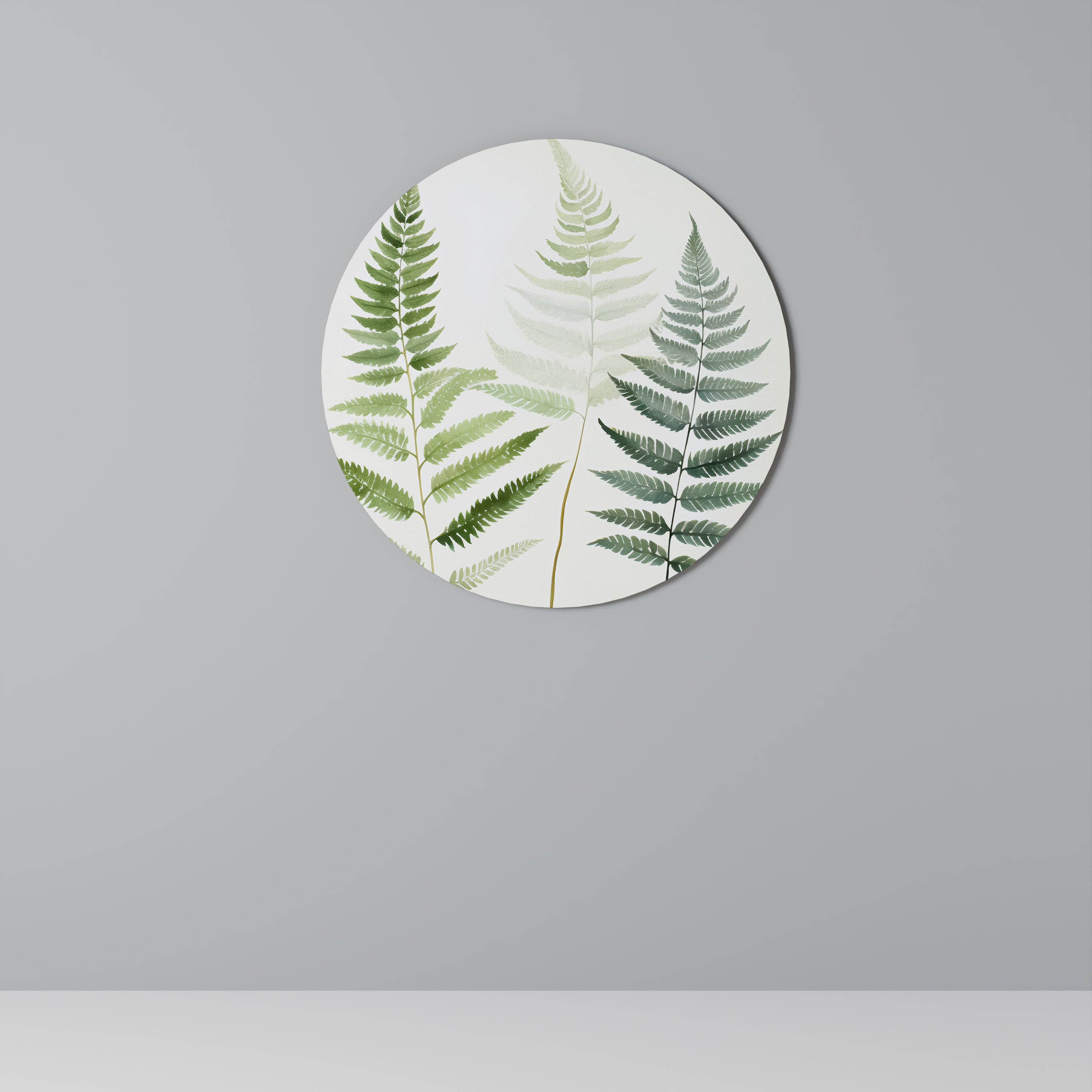 FERN MAJESTY Obraz okrągły