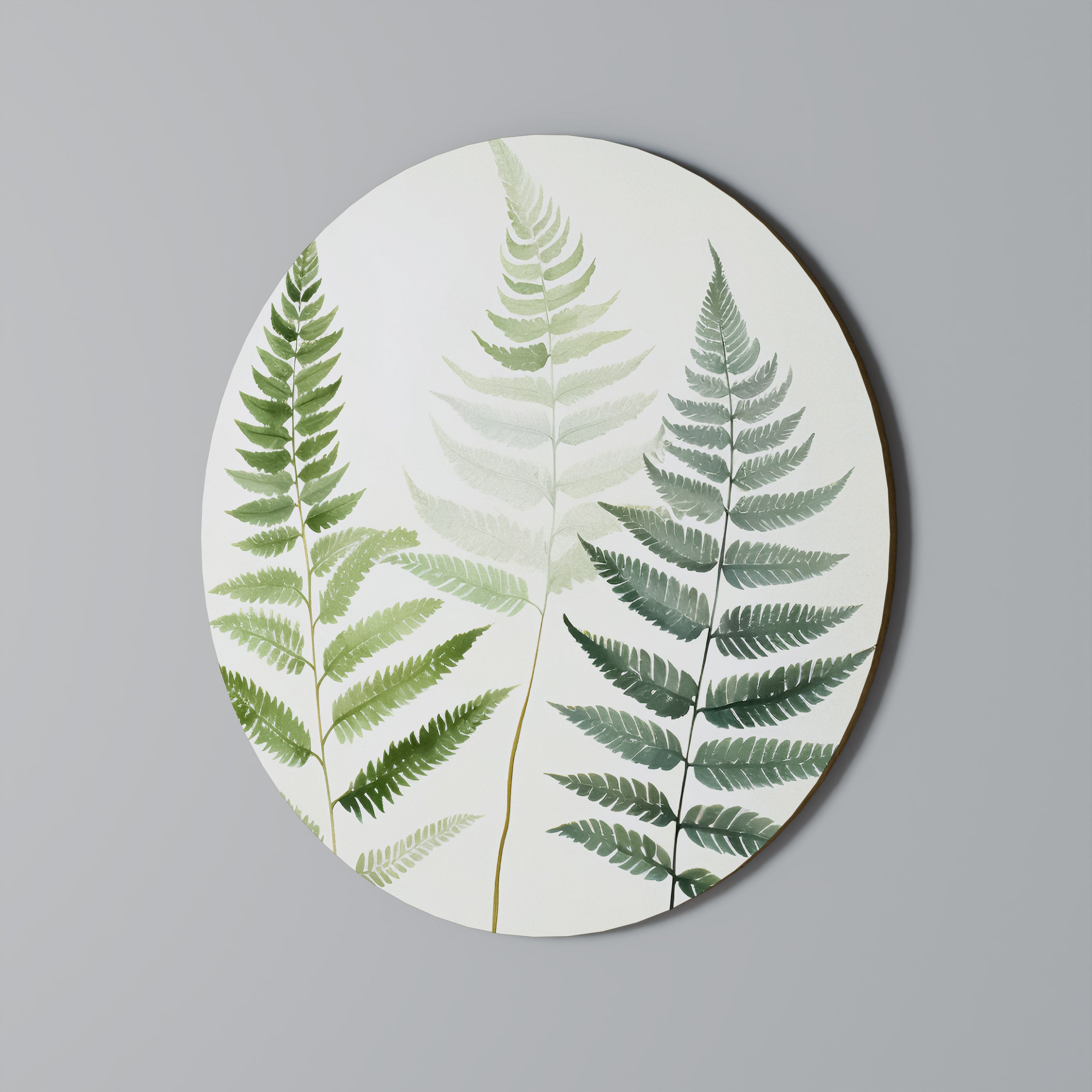 FERN MAJESTY Obraz okrągły