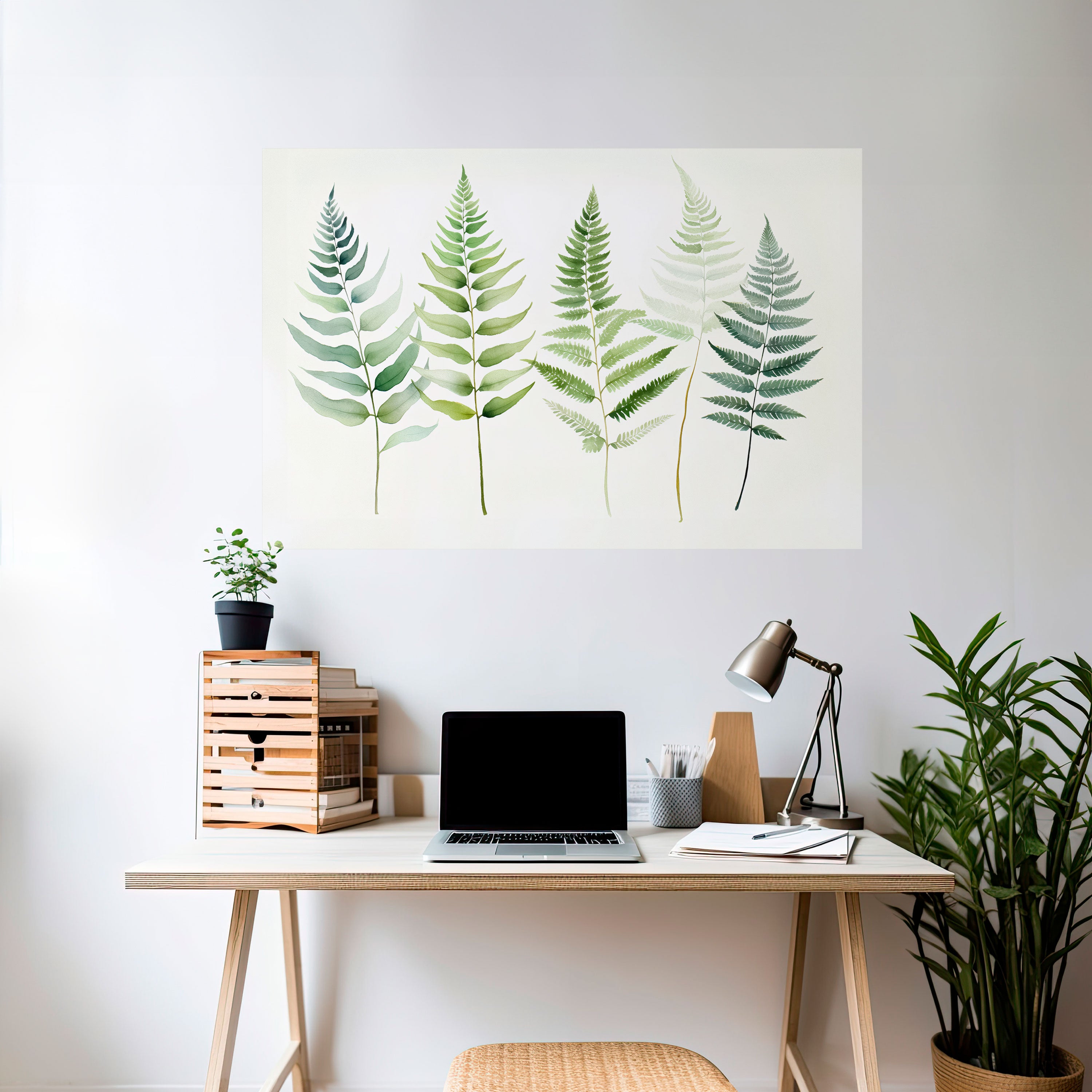 FERN MAJESTY Naklejka/Plakat poziomy