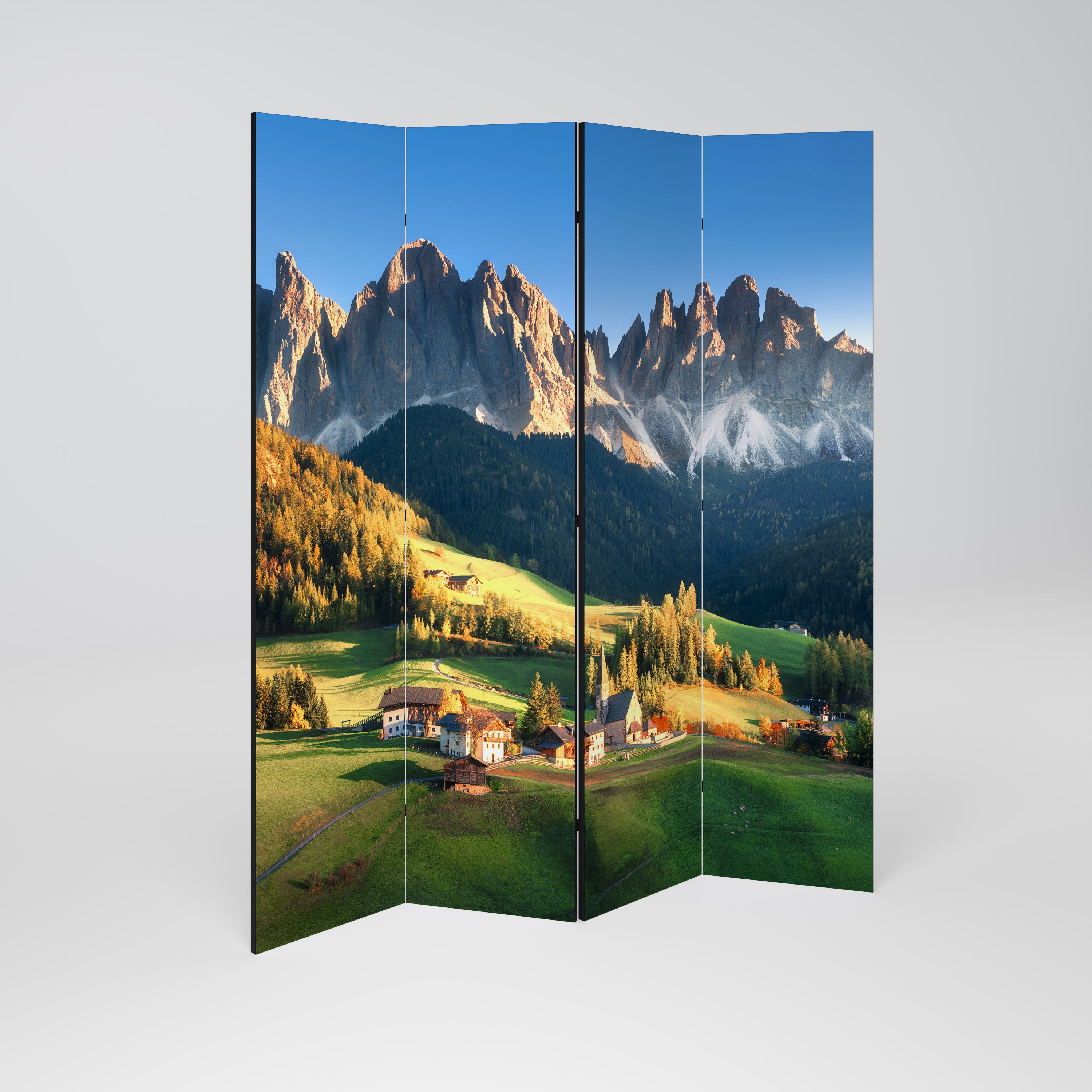 MOUNTAIN DREAMSCAPE Dekoracyjny parawan 4-skrzydłowy
