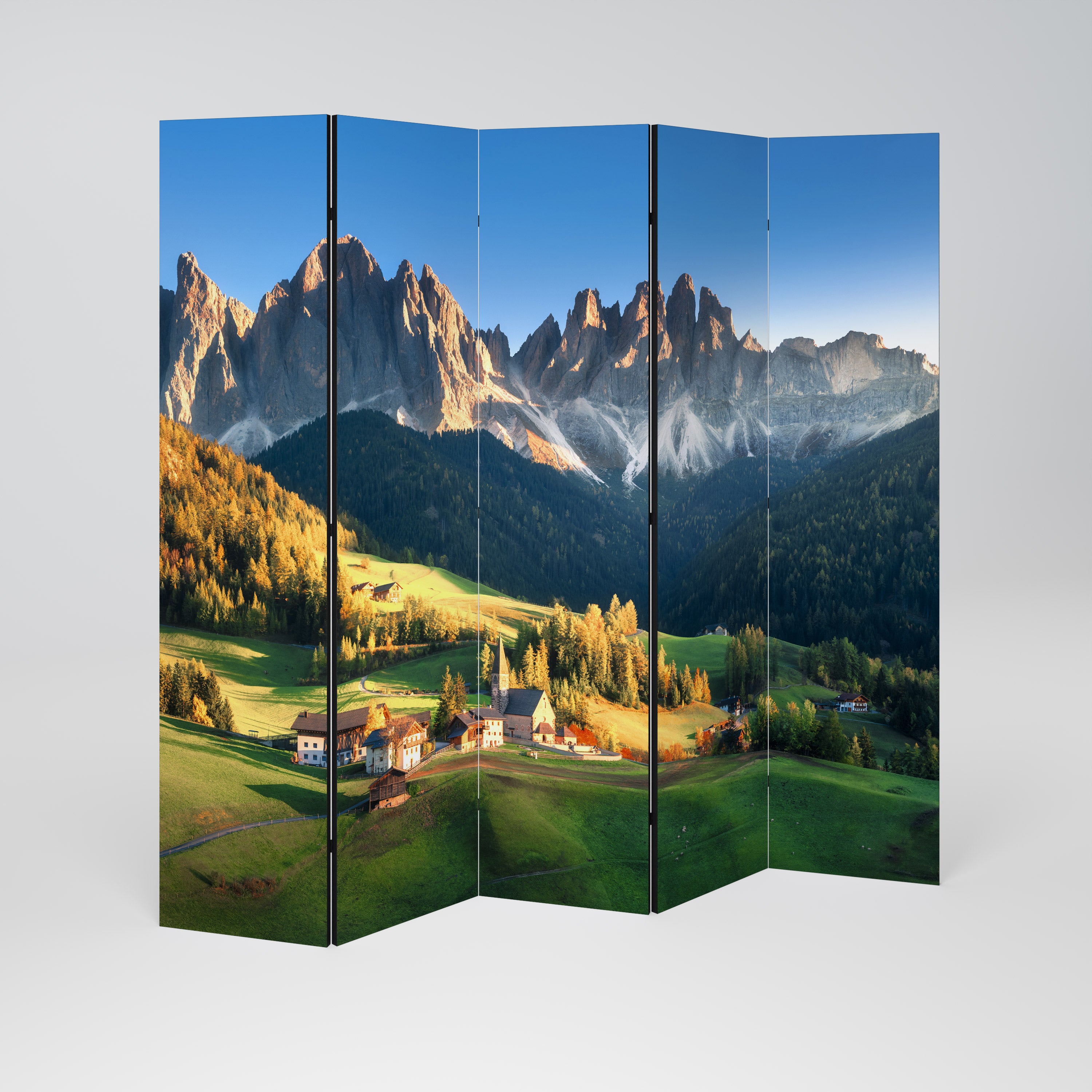 MOUNTAIN DREAMSCAPE Dekoracyjny parawan 5-skrzydłowy