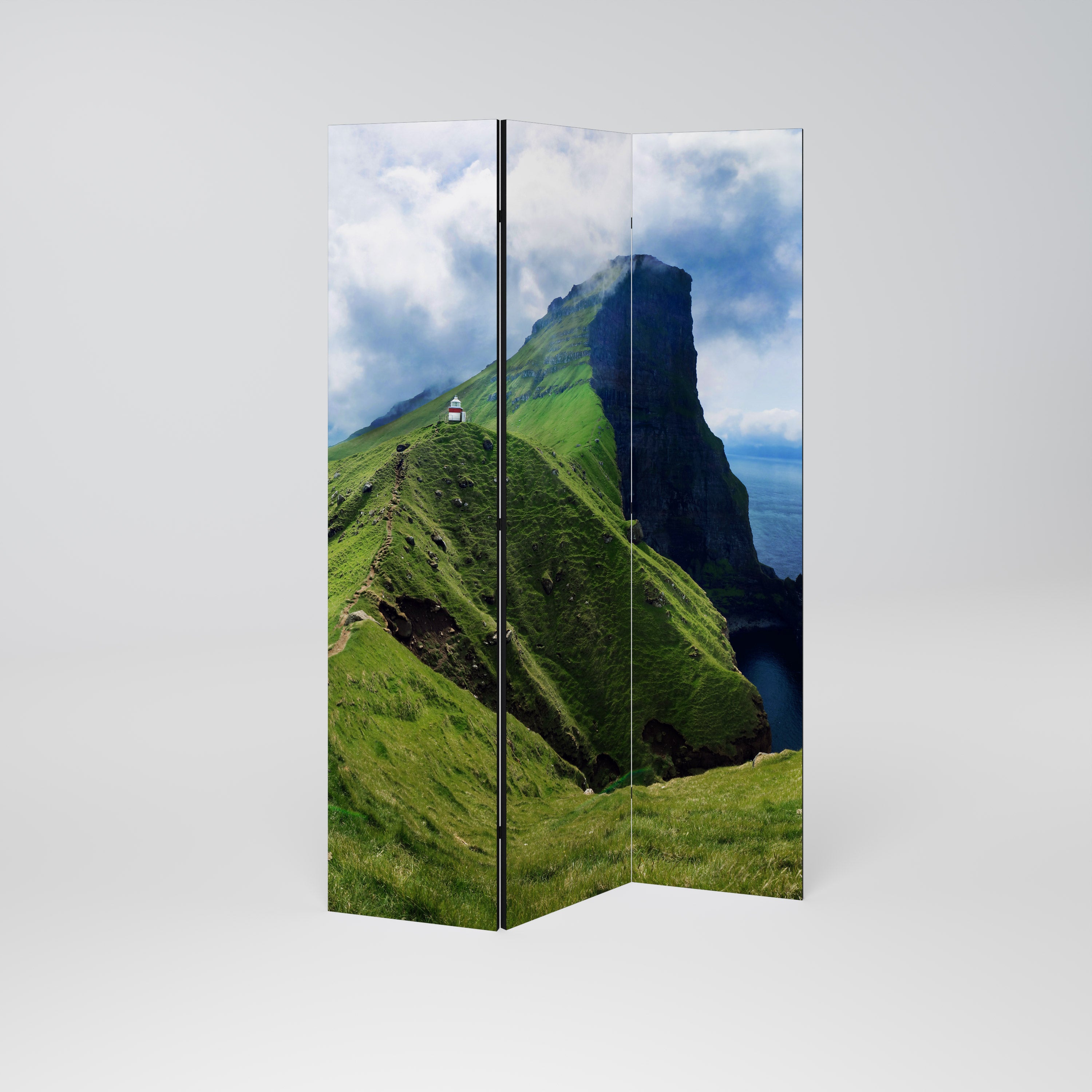 CLIFFS OF TRANQUILITY Dekoracyjny parawan 3-skrzydłowy