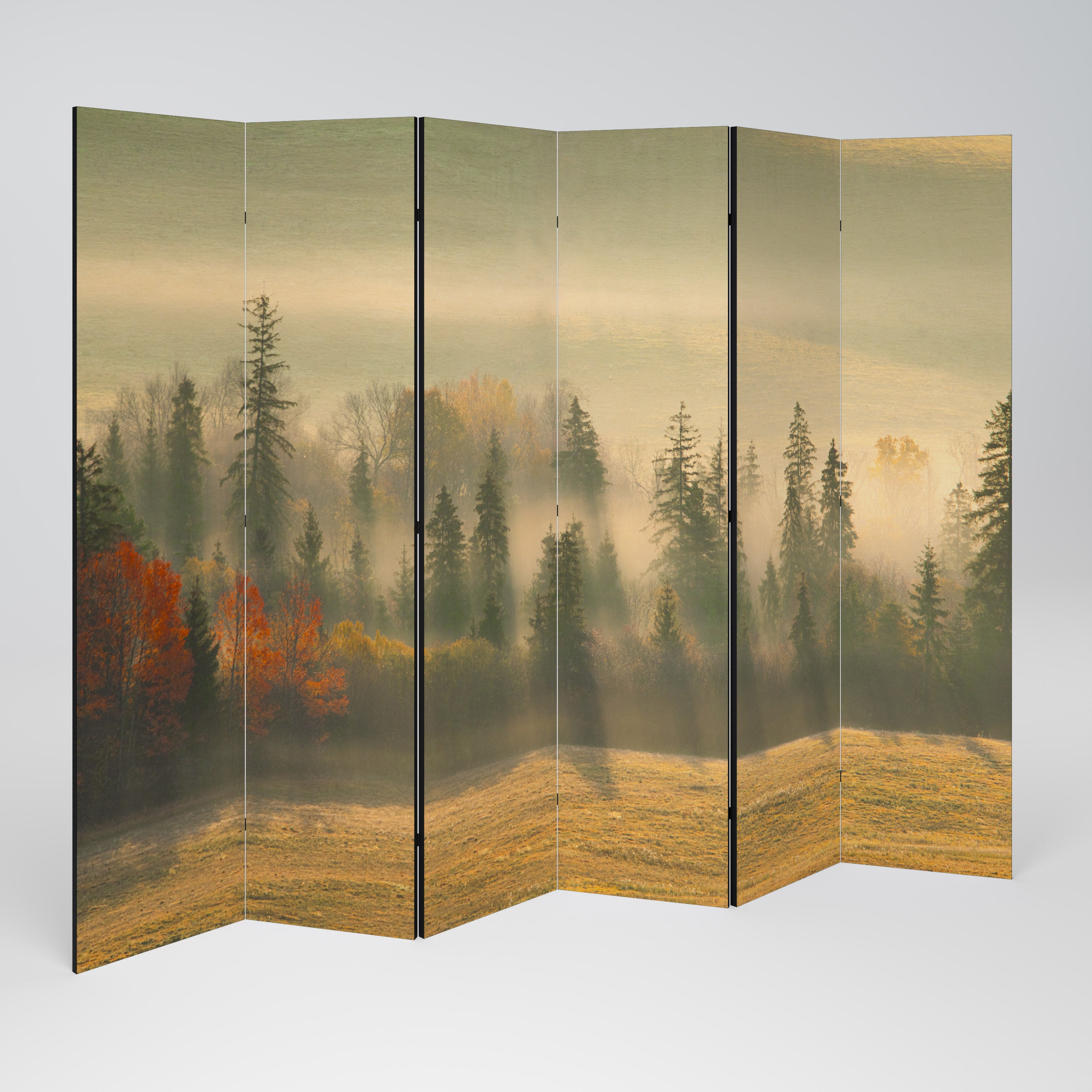 GILDING HOURS Dekoracyjny parawan 6-skrzydłowy