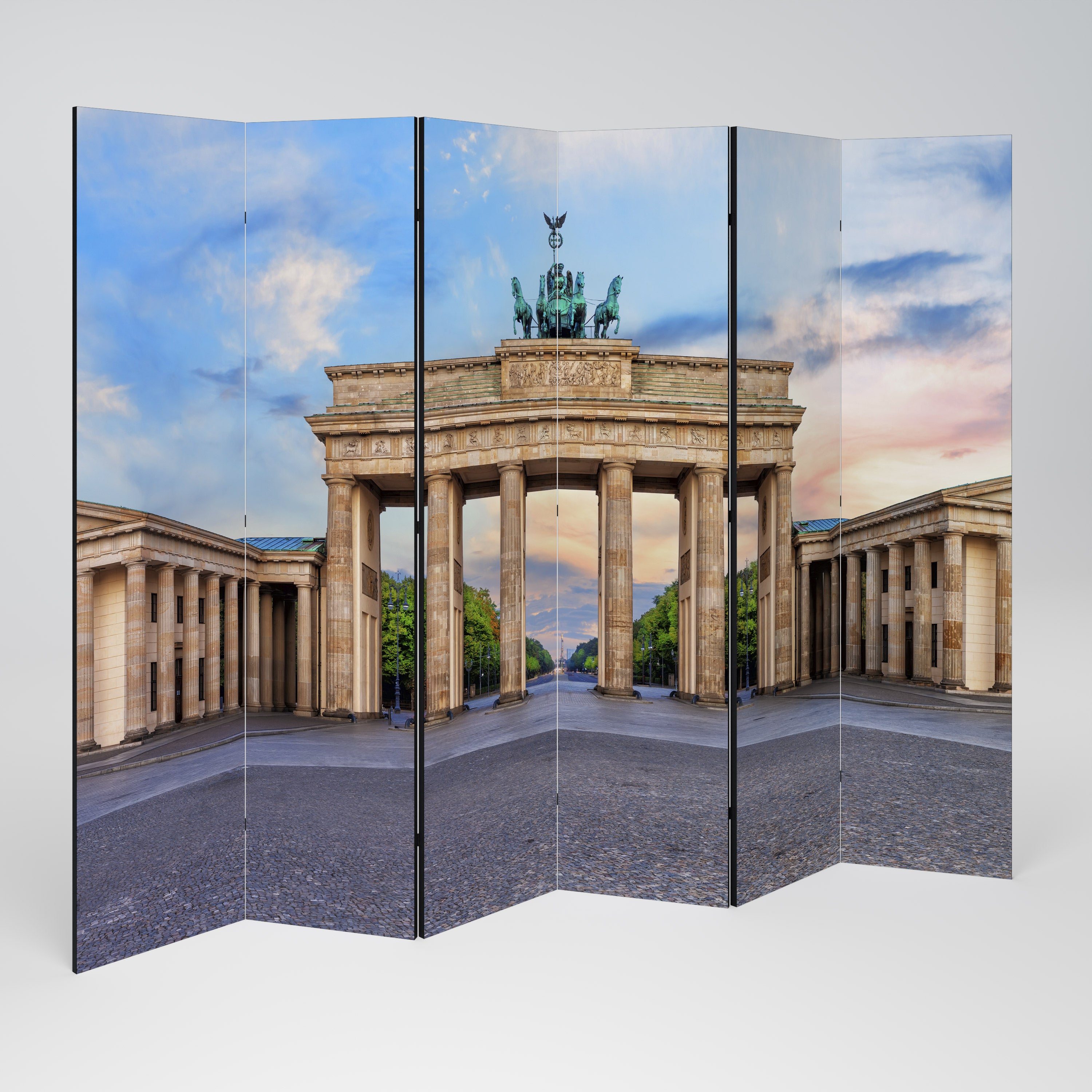 PILLARS OF MEMORY Dekoracyjny parawan 6-skrzydłowy