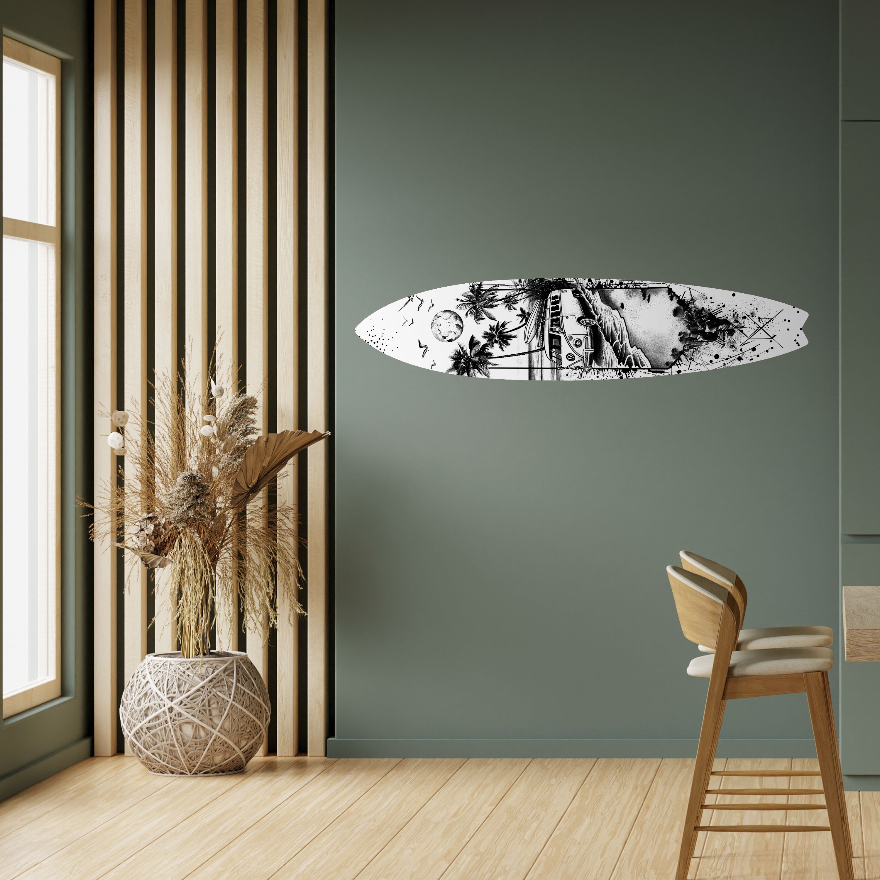 TRIPPY MEMORY Naklejka - deska surfingowa