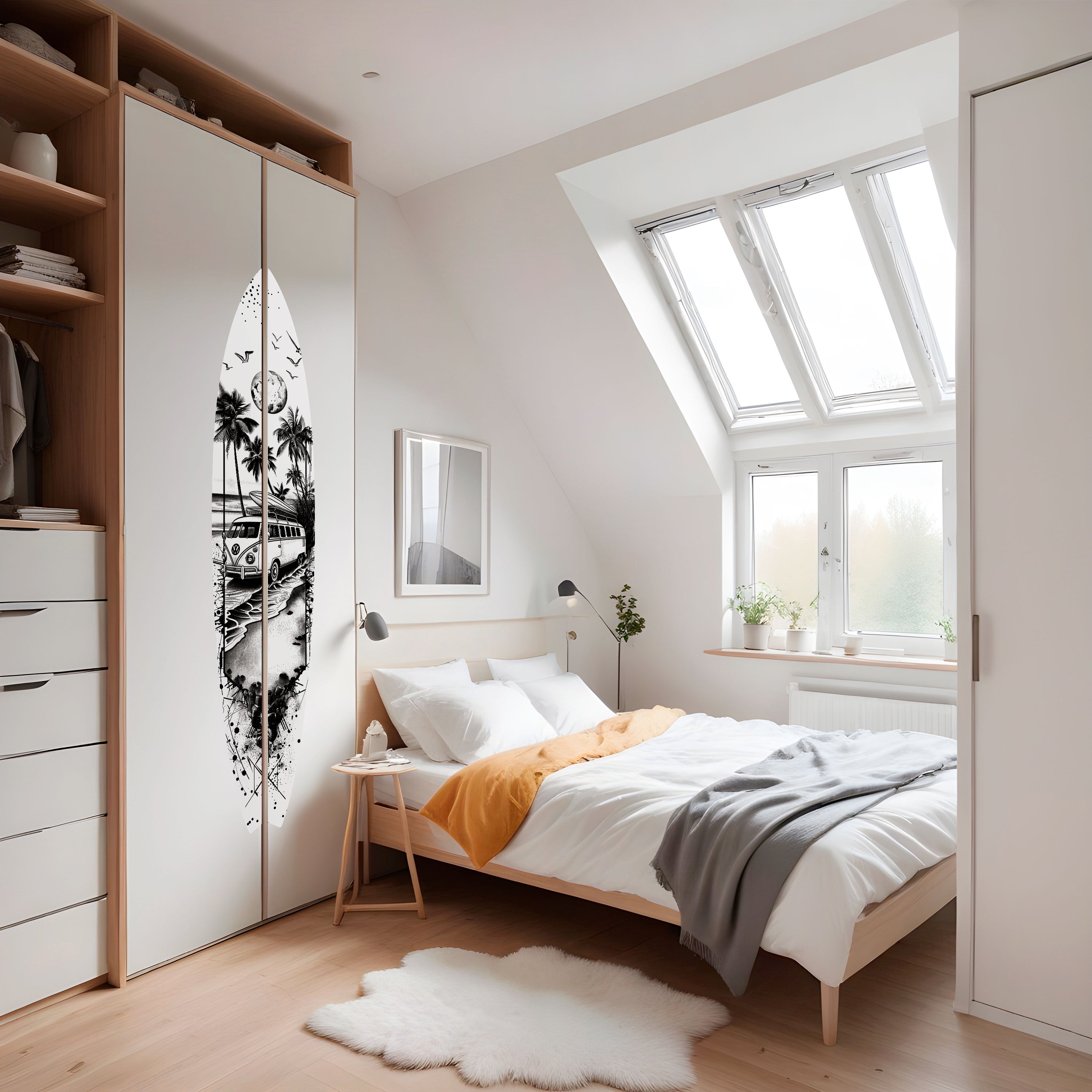 TRIPPY MEMORY Naklejka - deska surfingowa