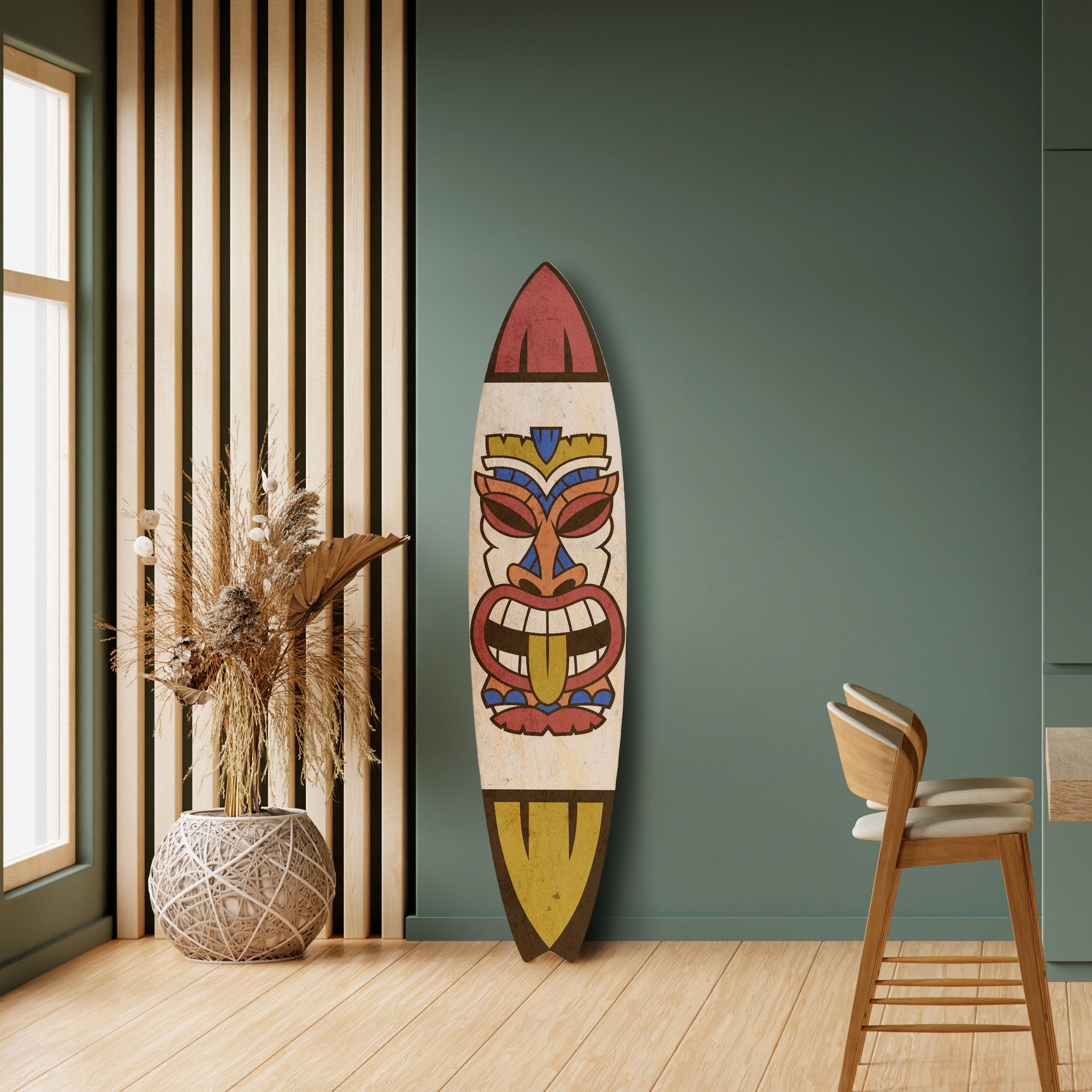 TOTEM TIKI Dekoracyjna deska surfingowa