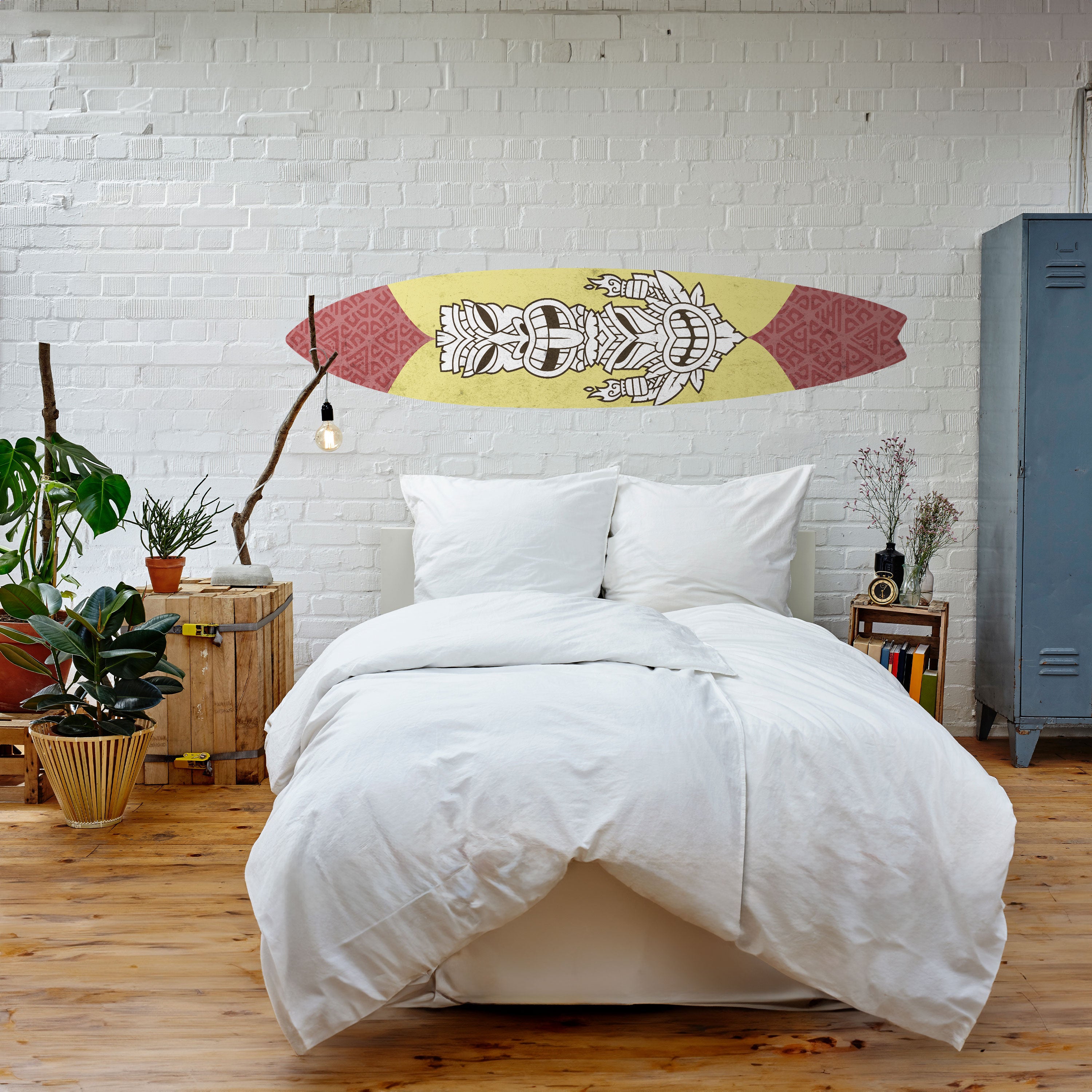 TIKI TOTEM Naklejka - deska surfingowa